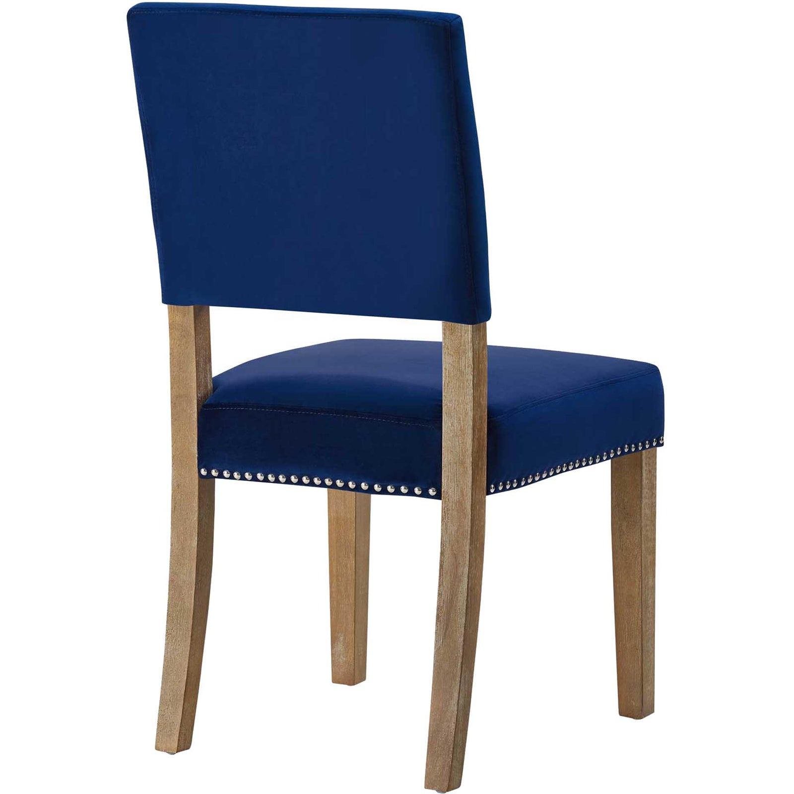 Orwen Wood Dining Chair Navy