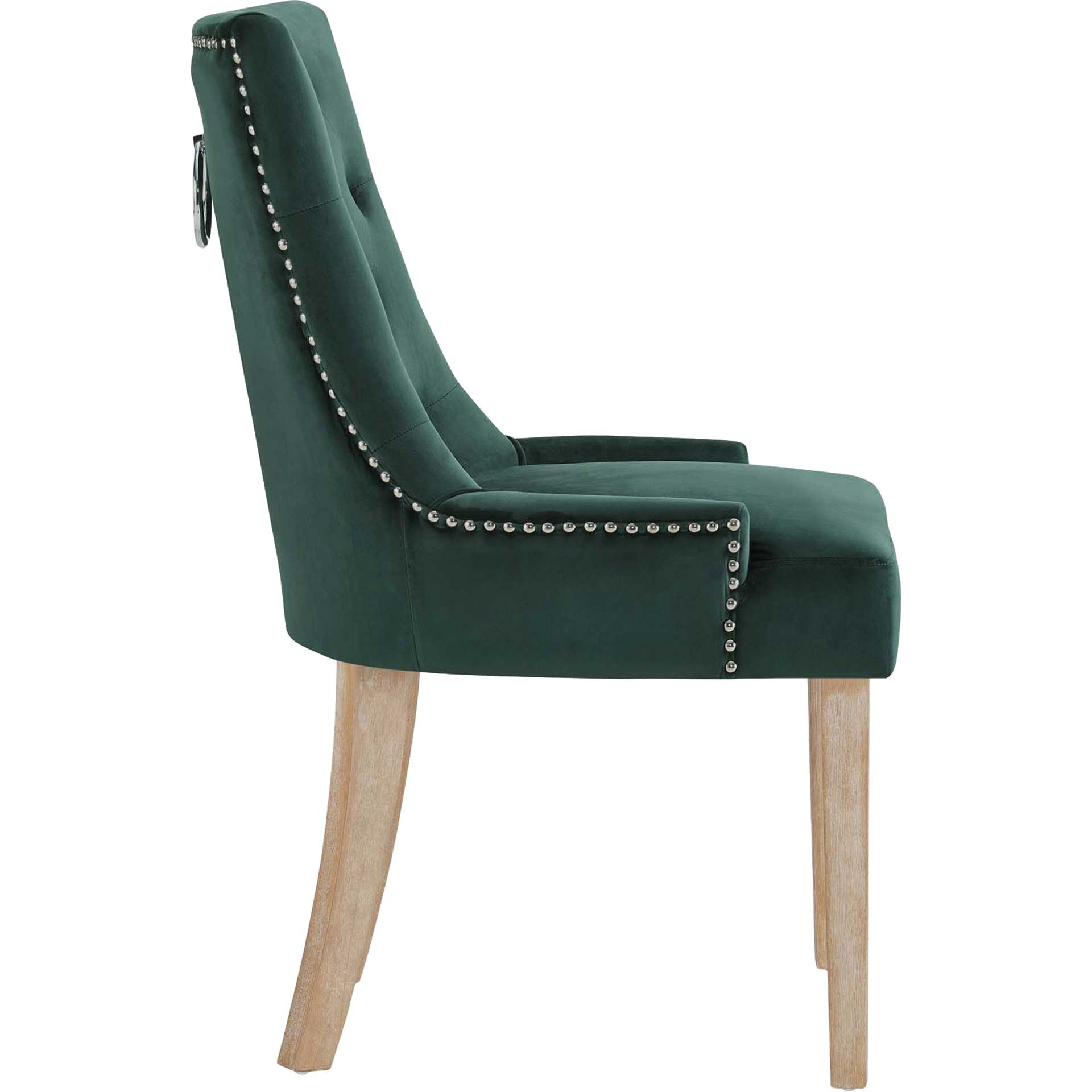 Preston Velvet Dining Chair Green