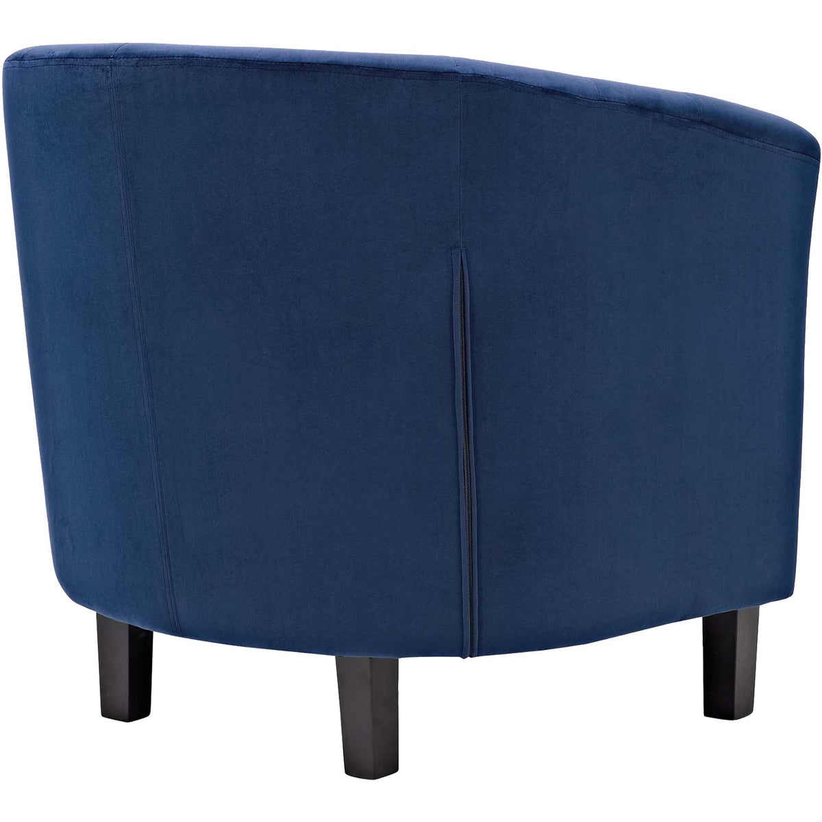 Paloma Upholstered Velvet Armchair Navy