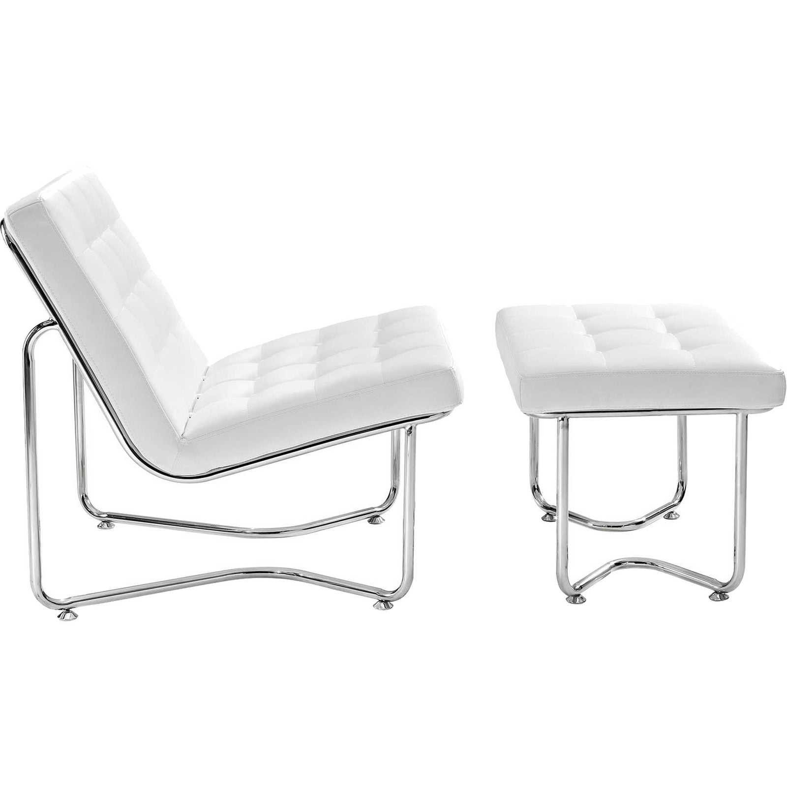 Godit Lounge Chair White