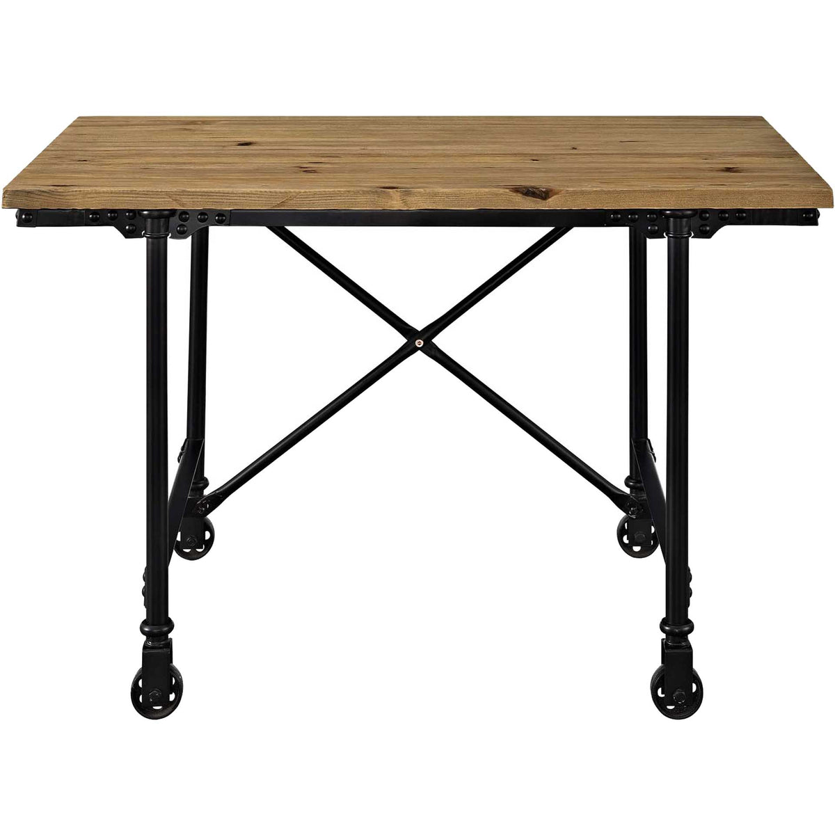 Roland Wood Office Desk Brown