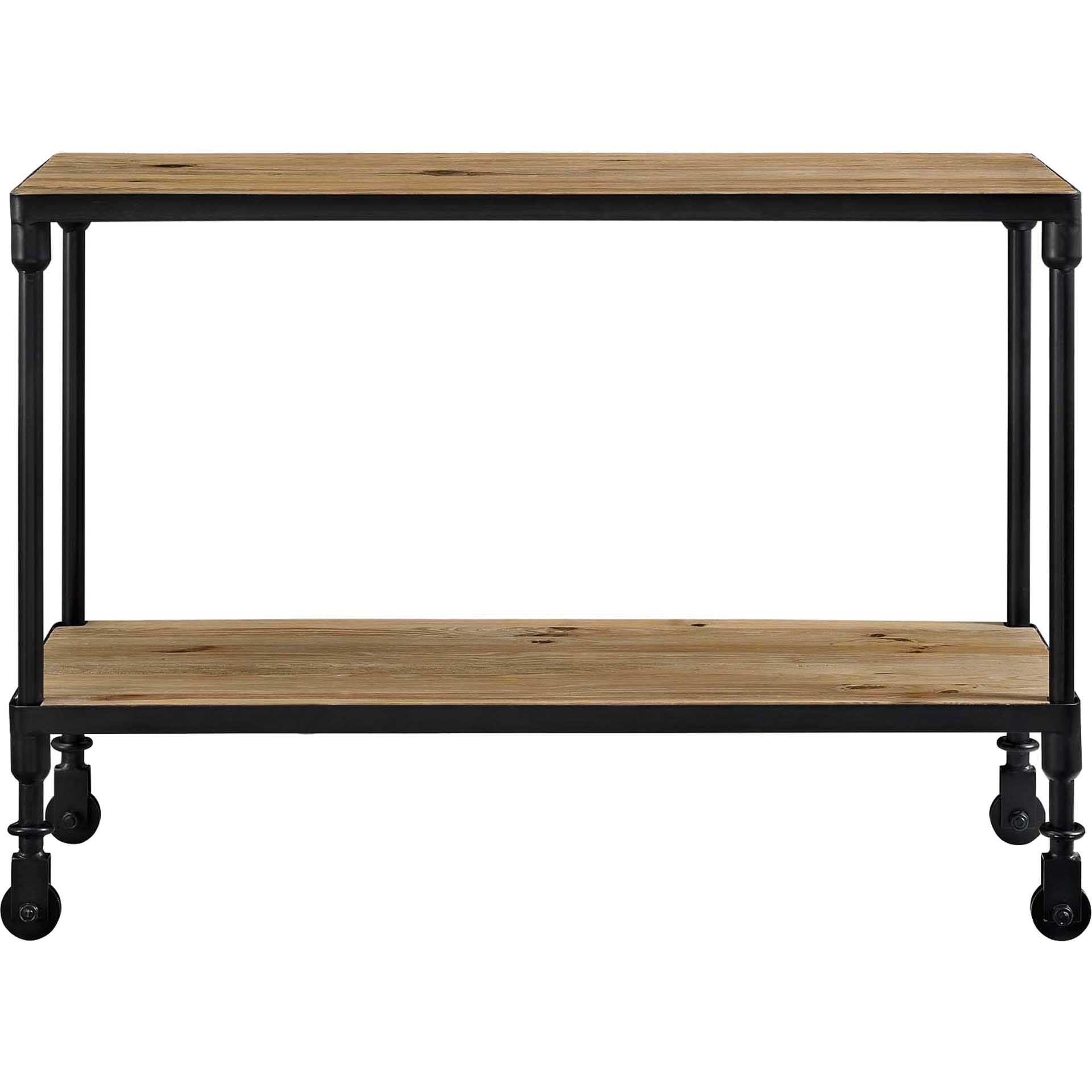 Roland 42" Wood TV Stand Brown