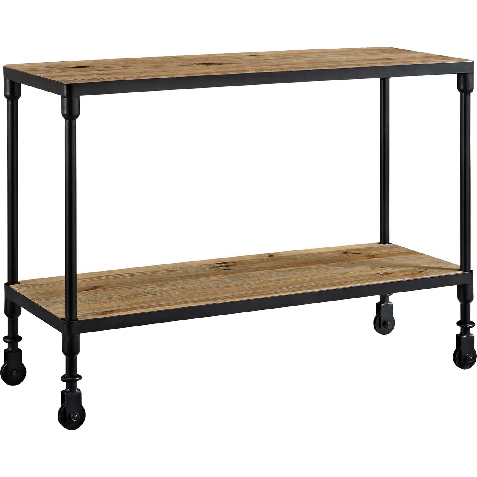 Roland 42" Wood TV Stand Brown