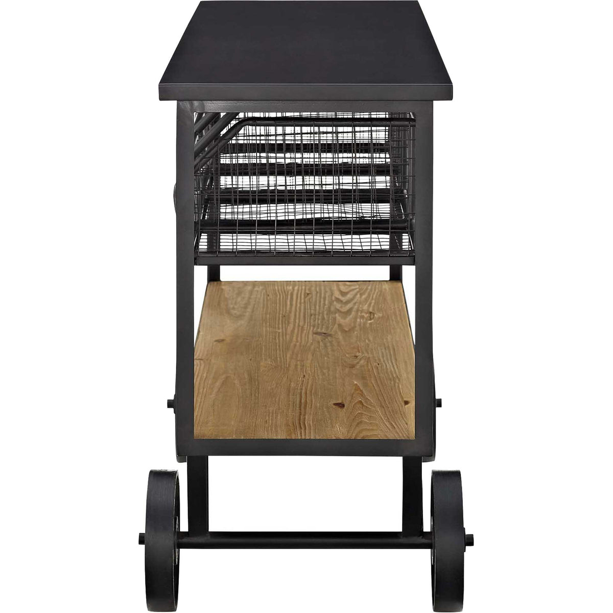 Faith Serving Stand Brown