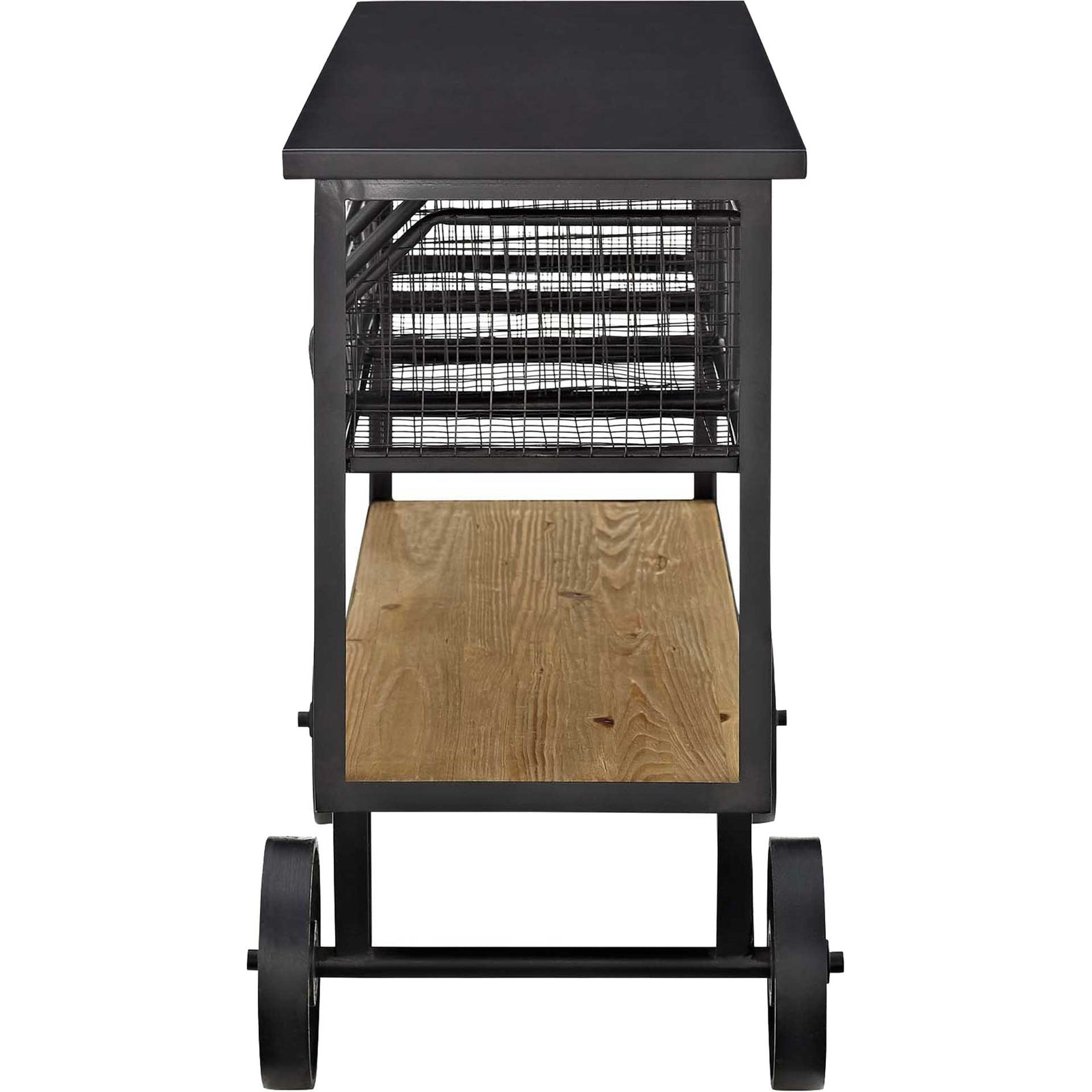 Faith Serving Stand Brown