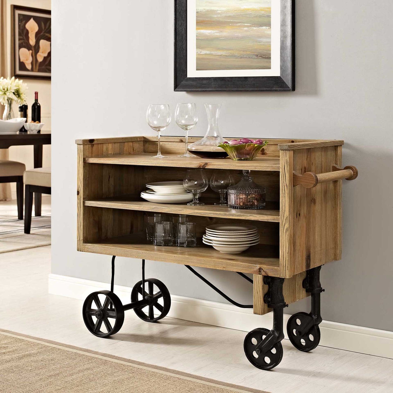 Pamet Dining Stand Brown