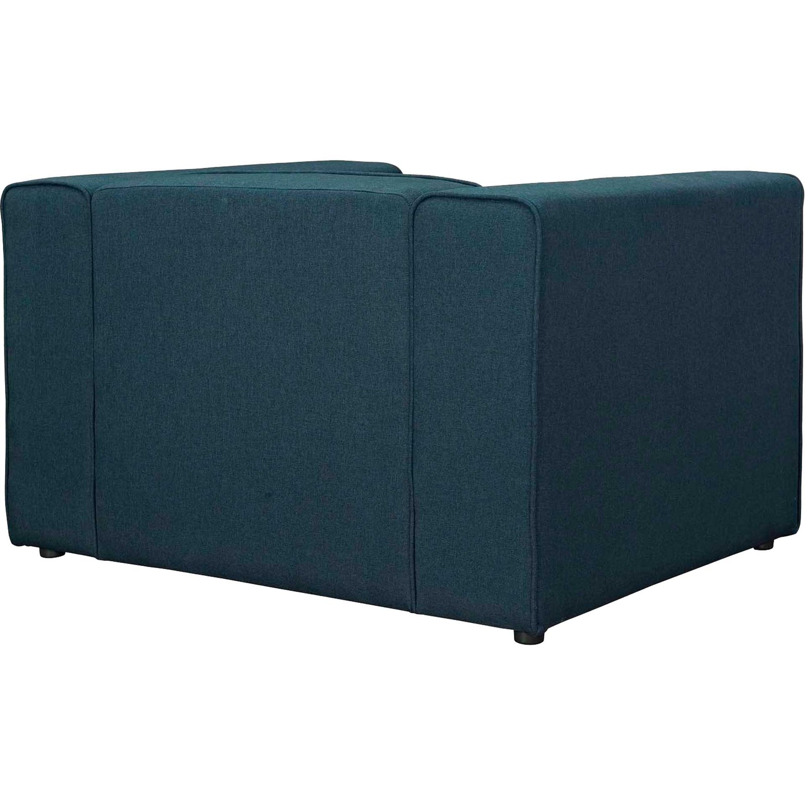 Maisie Upholstered Fabric Armchair Blue