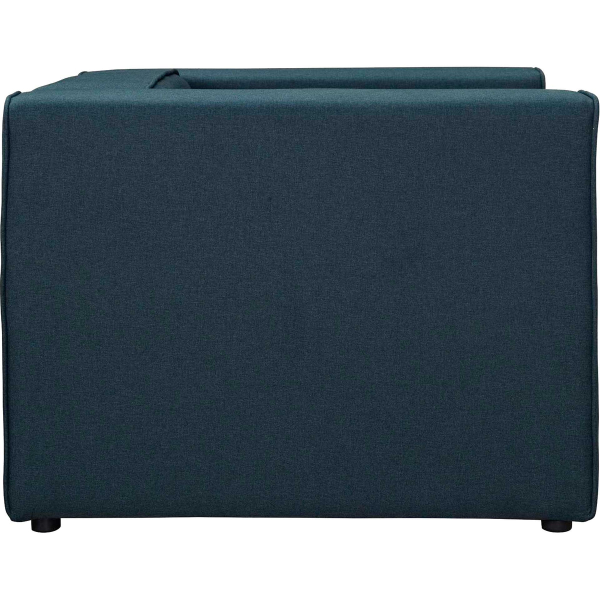 Maisie Upholstered Fabric Armchair Blue