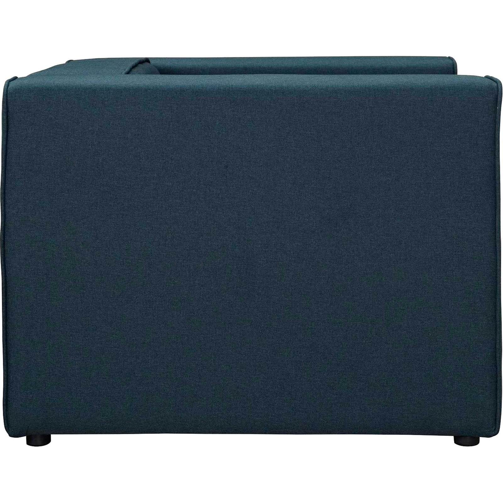 Maisie Upholstered Fabric Armchair Blue