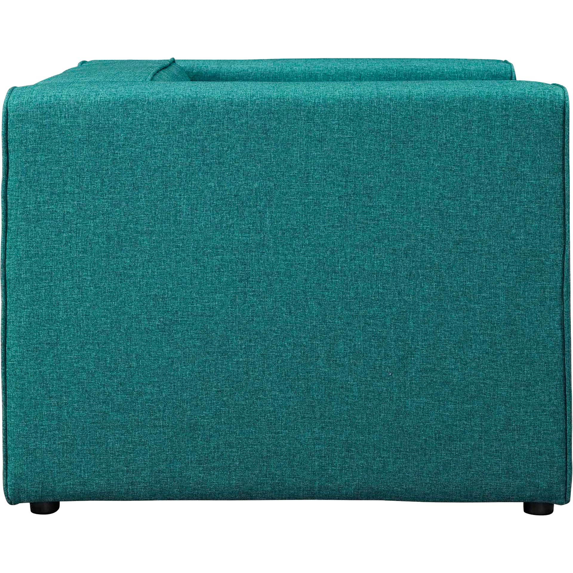 Maisie Upholstered Fabric Armchair Teal