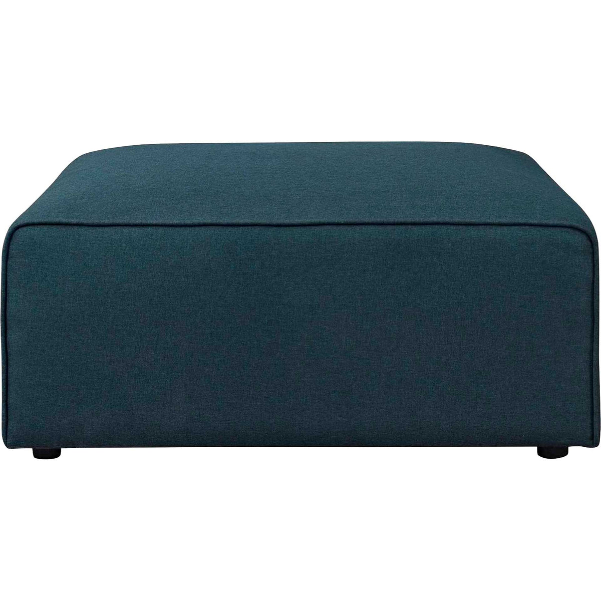 Maisie Fabric Ottoman Blue