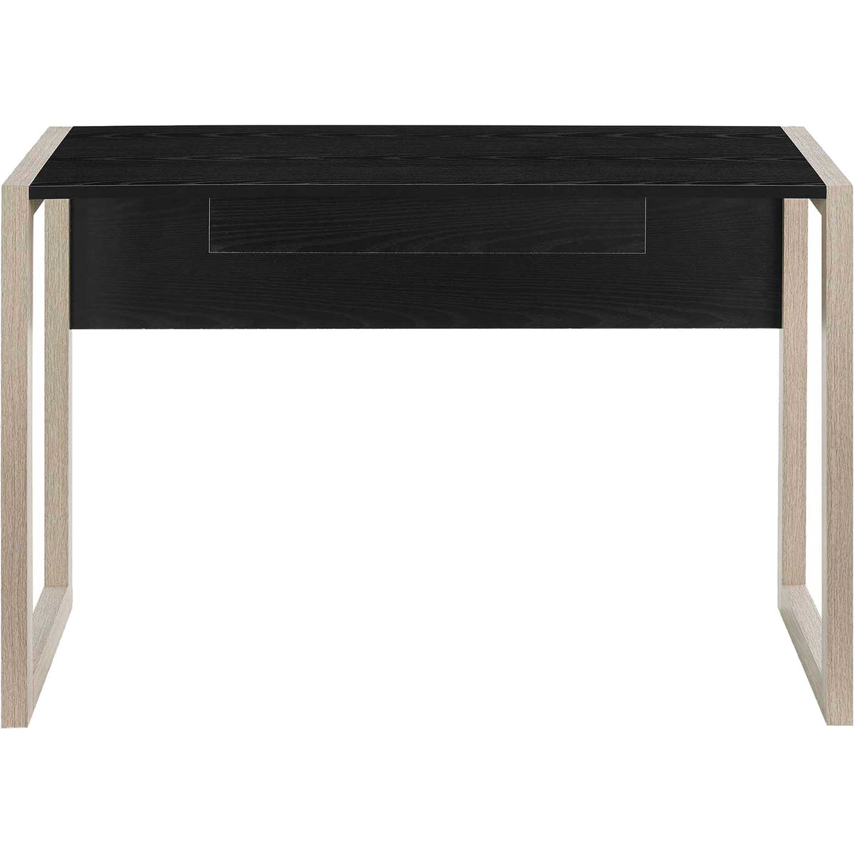 Bella Wood Writing Desk Natural Black