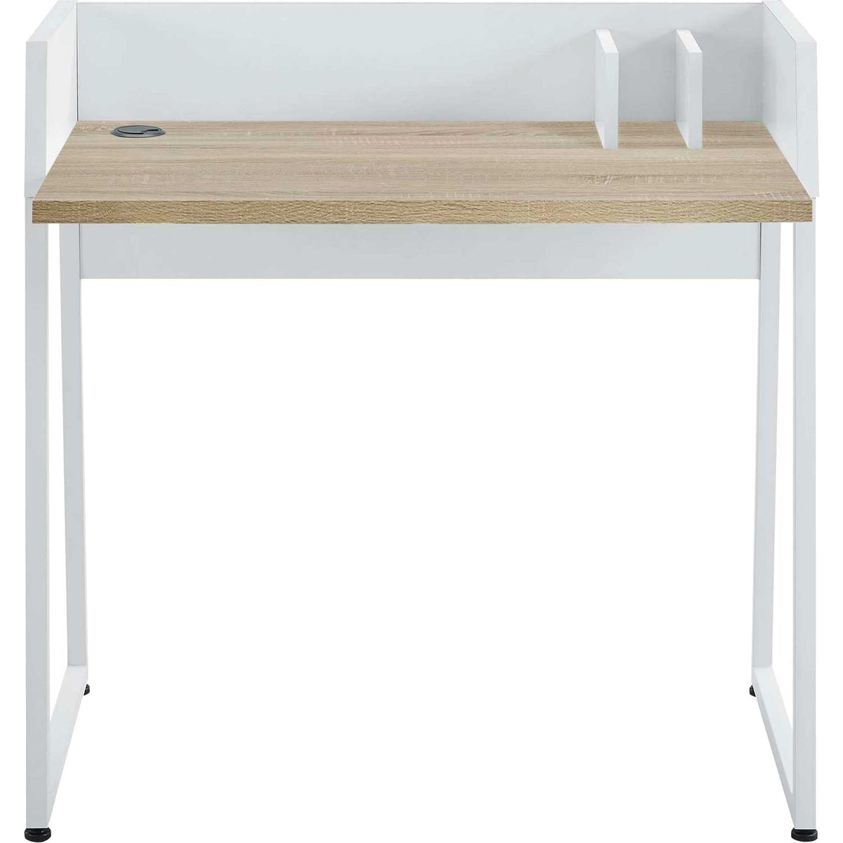 Reedy Wood Writing Desk White Natural