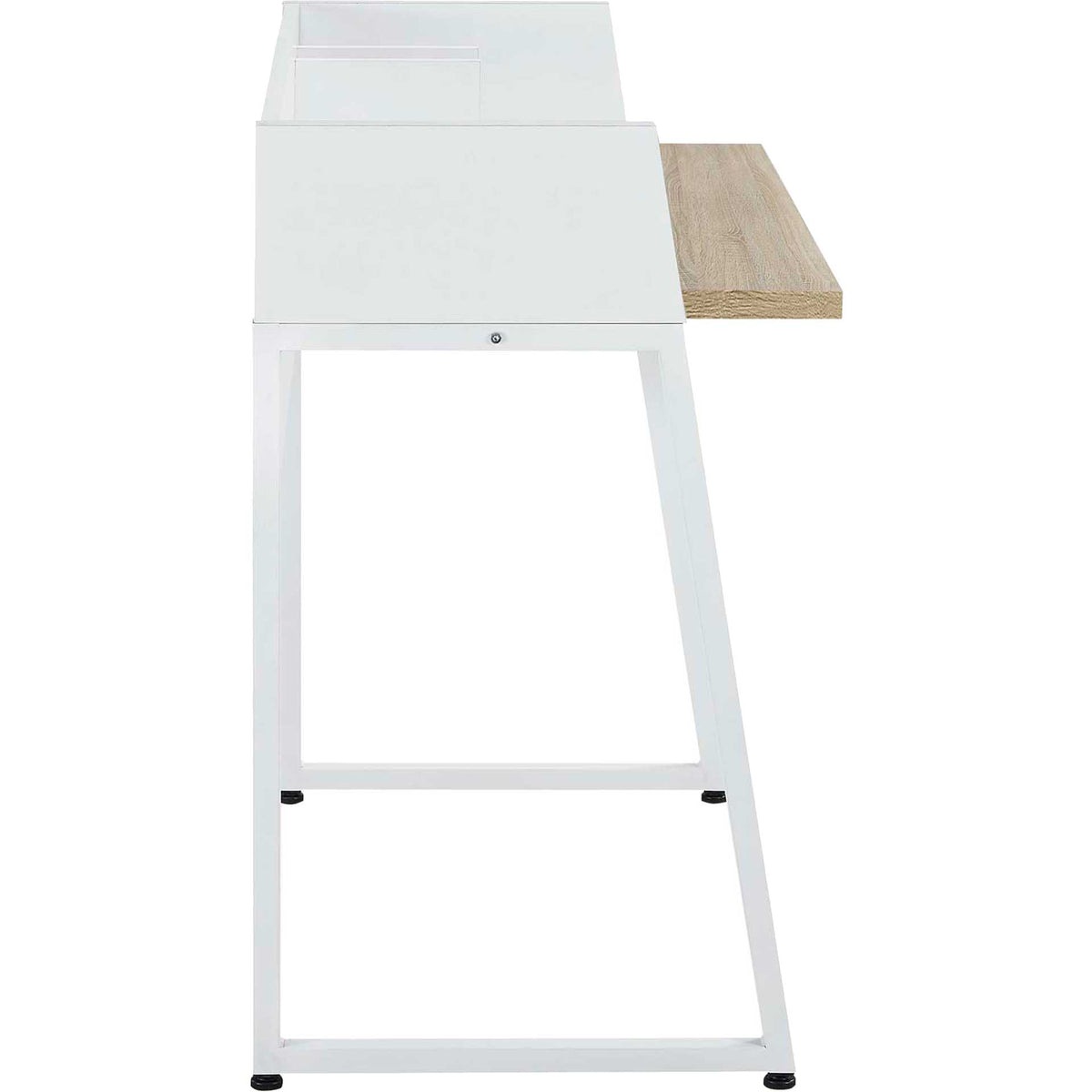 Reedy Wood Writing Desk White Natural