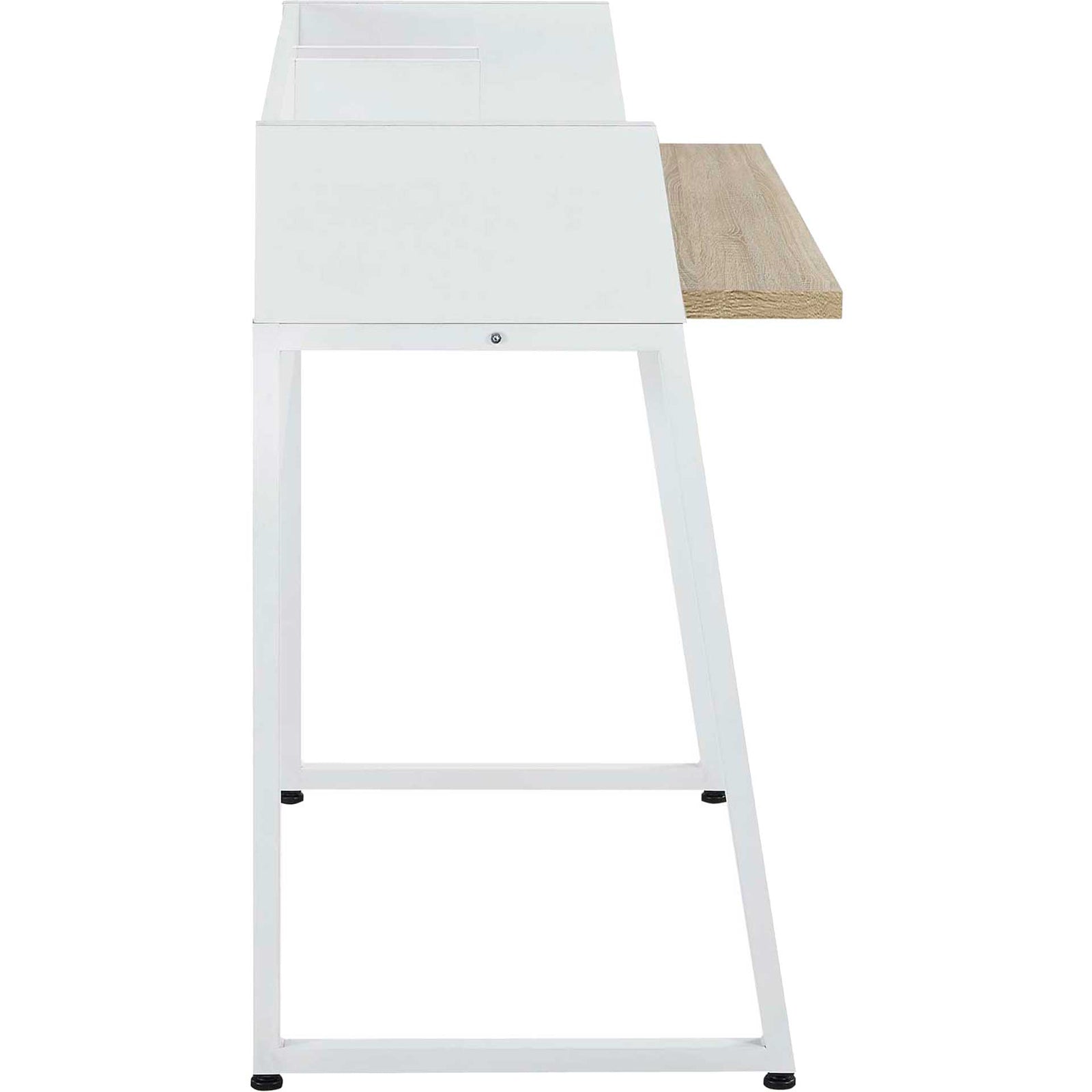 Reedy Wood Writing Desk White Natural