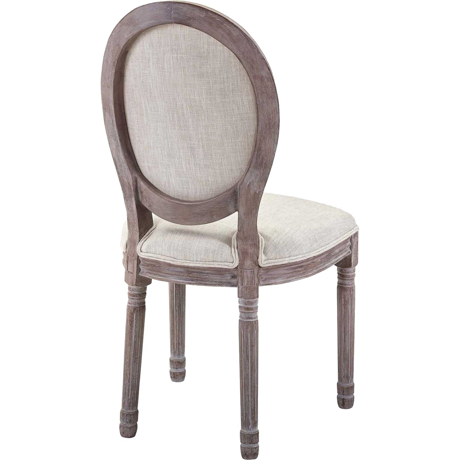 Arturo Fabric Side Chair Beige