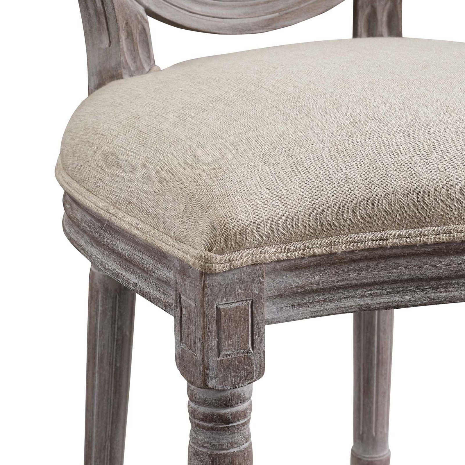 Arturo Fabric Side Chair Beige