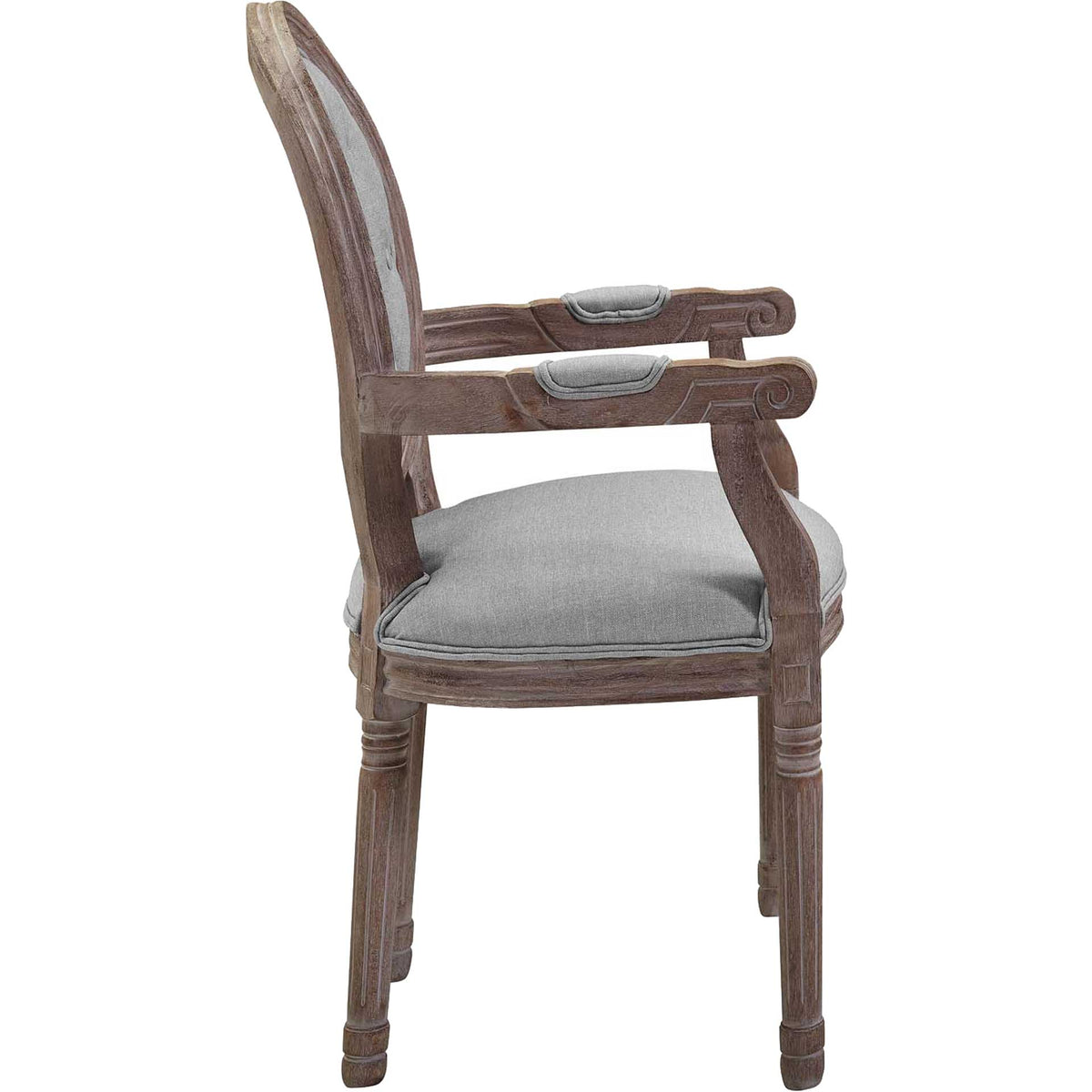 Arturo Dining Armchair Light Gray