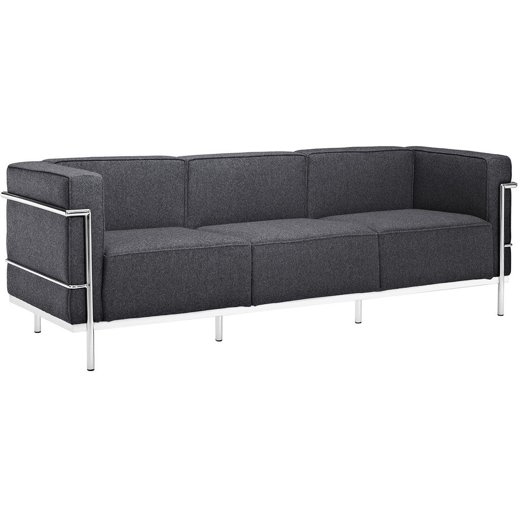 Chant Grande Wool Sofa Dark Gray