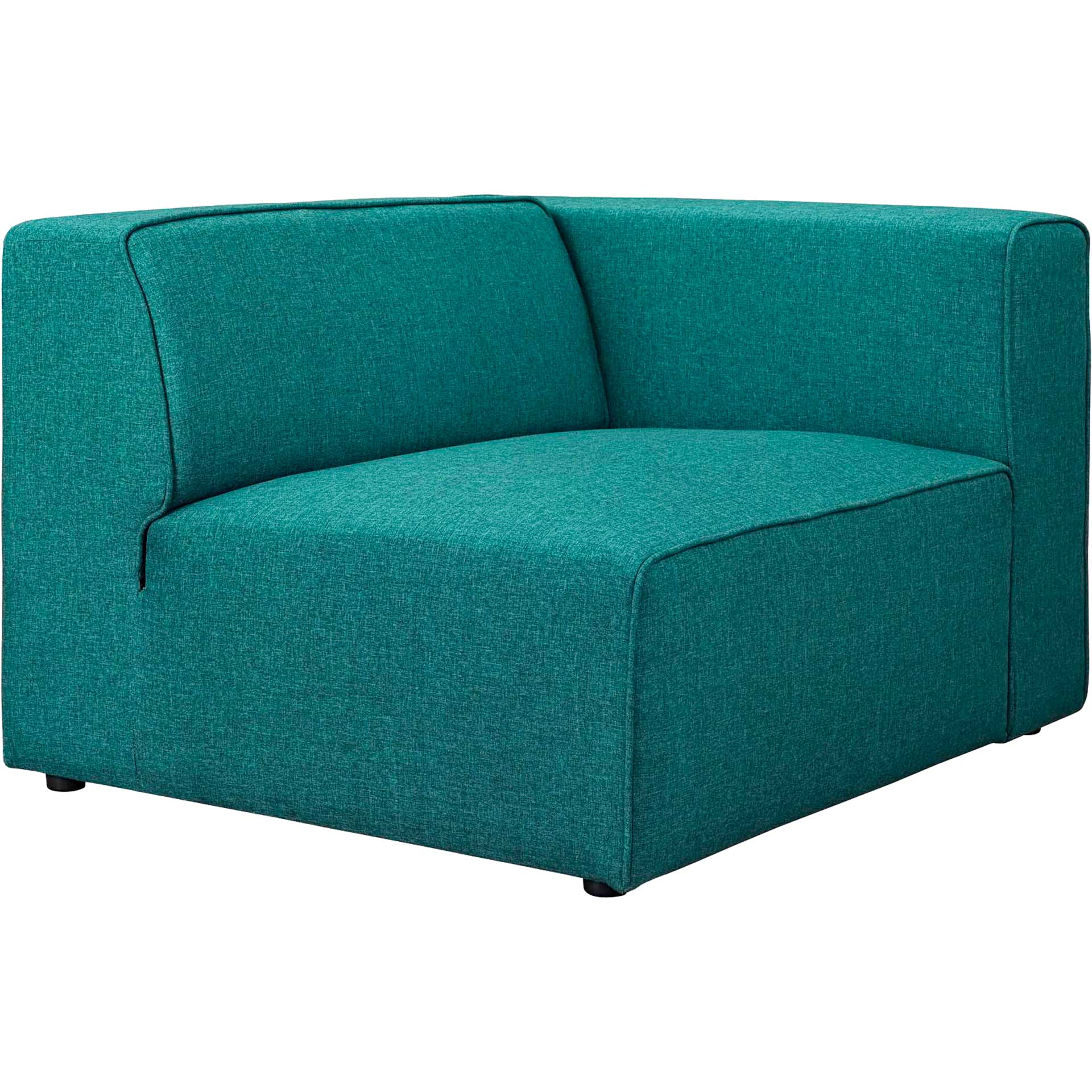 Maisie 5 Piece Corner Sectional Sofa Teal