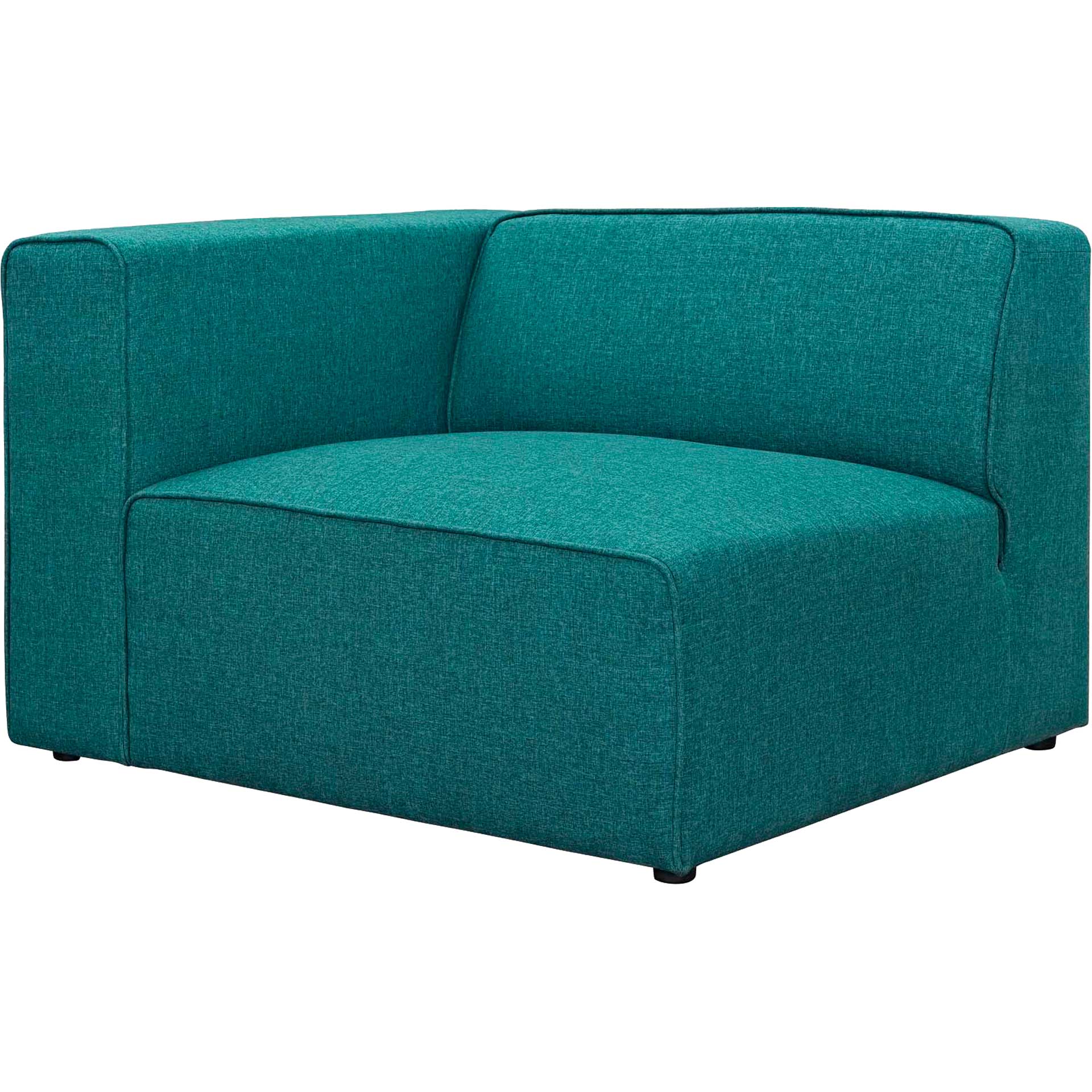 Maisie 5 Piece Corner Sectional Sofa Teal