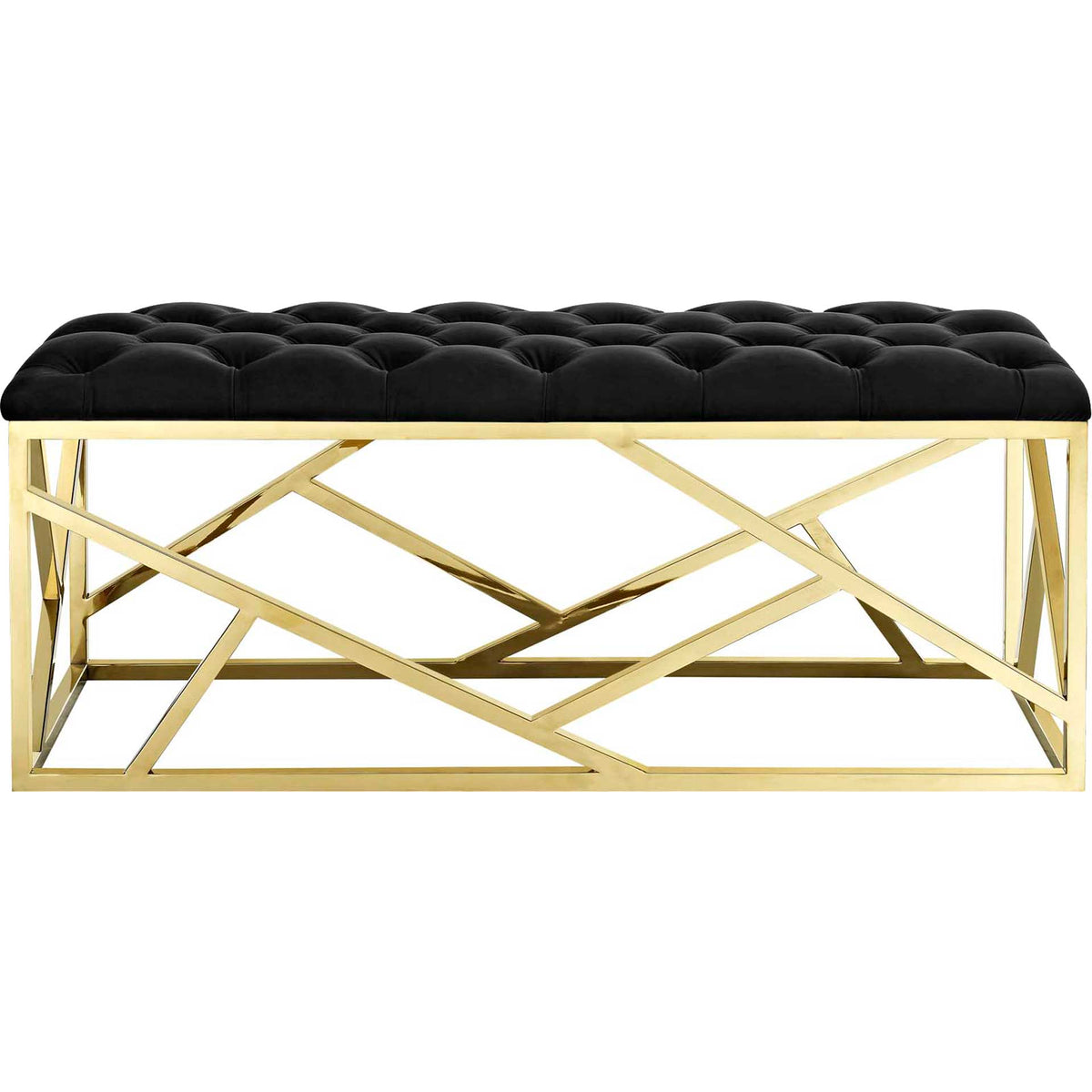 Ismael Bench Gold/Black