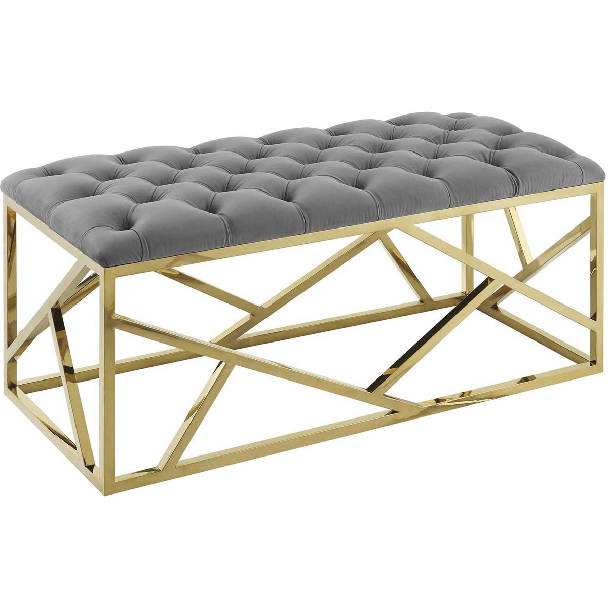 Ismael Bench Gold/Gray