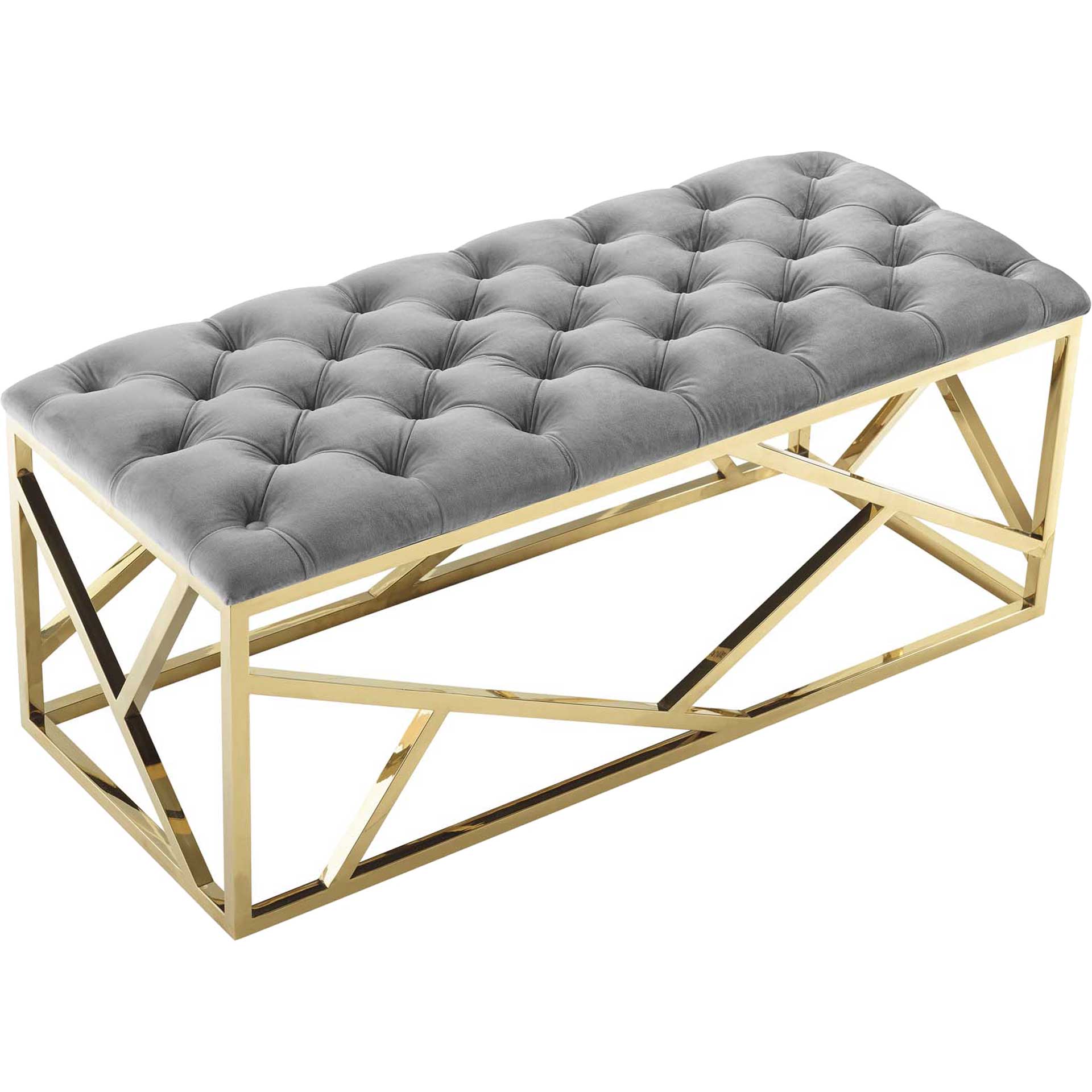 Ismael Bench Gold/Gray