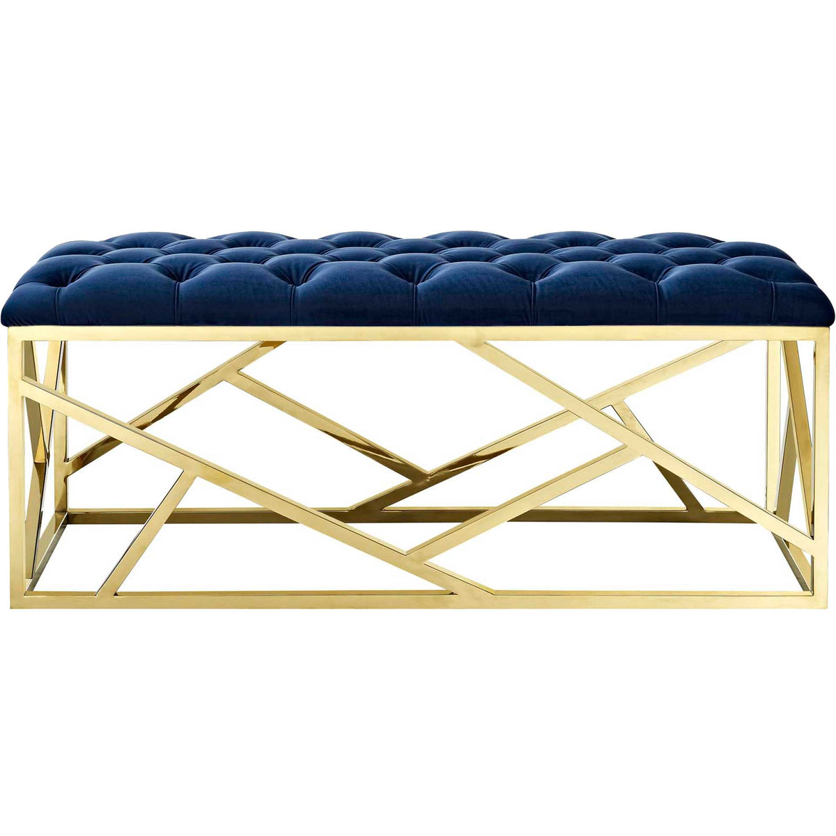 Ismael Bench Gold/Navy