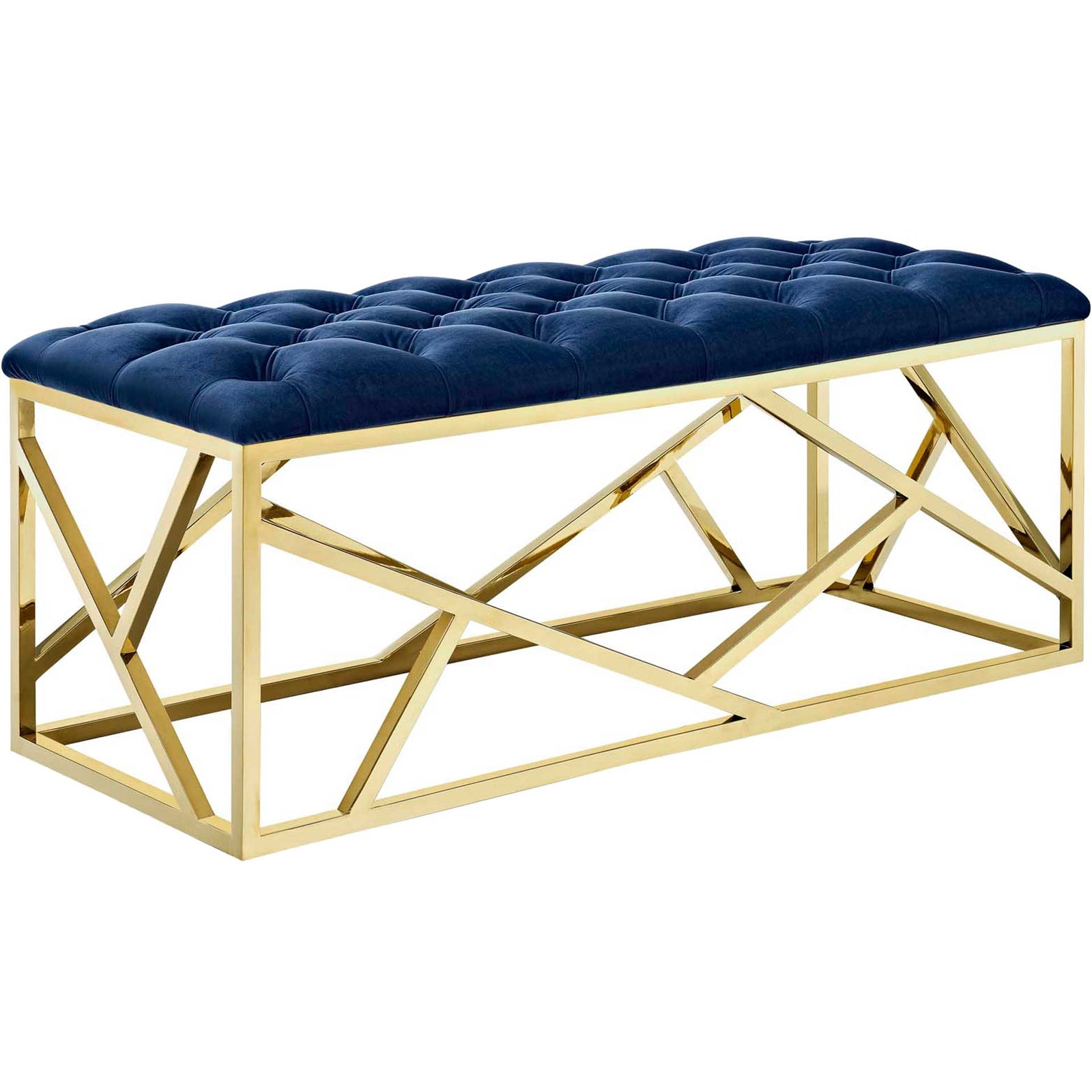 Ismael Bench Gold/Navy