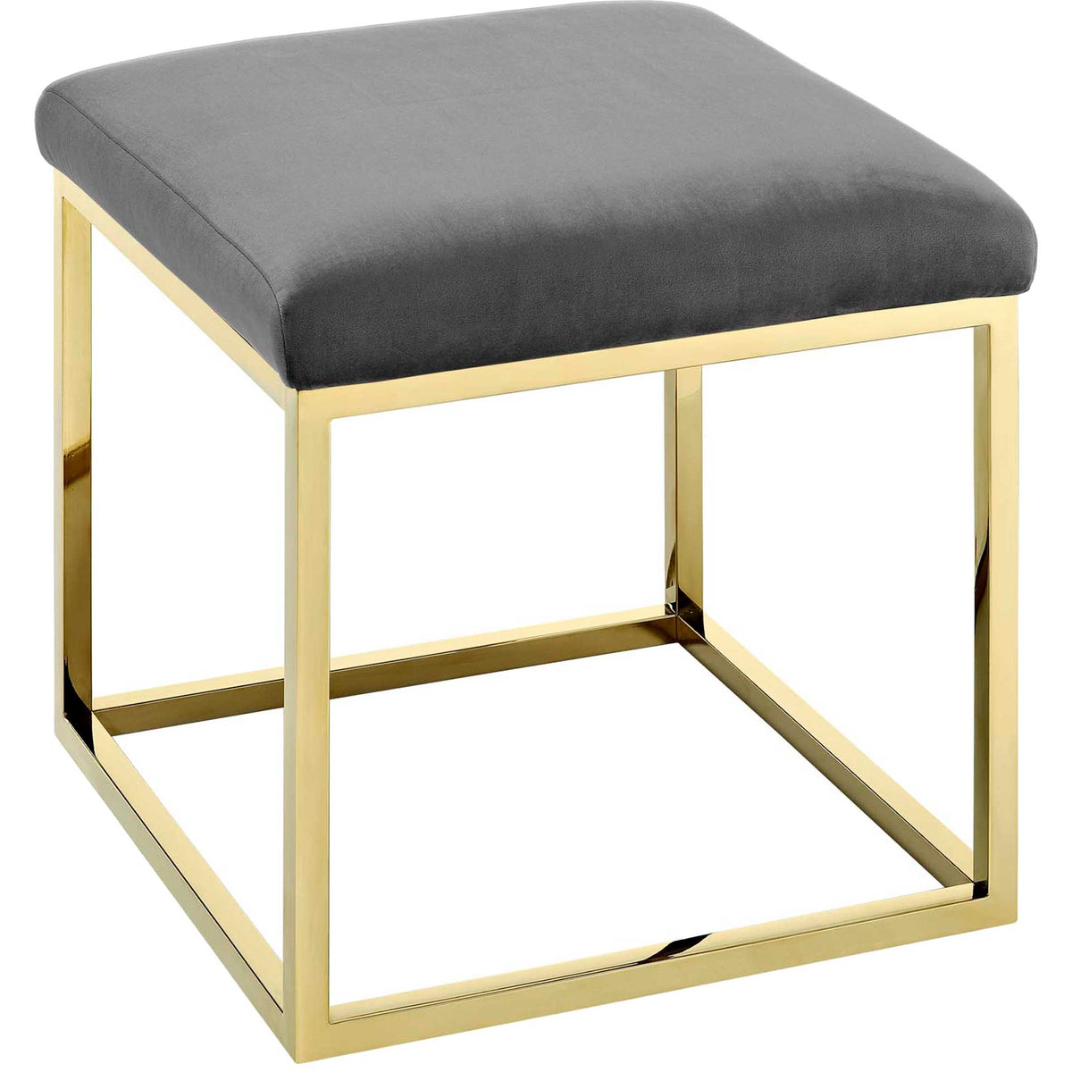 Alden Ottoman Gold/Gray