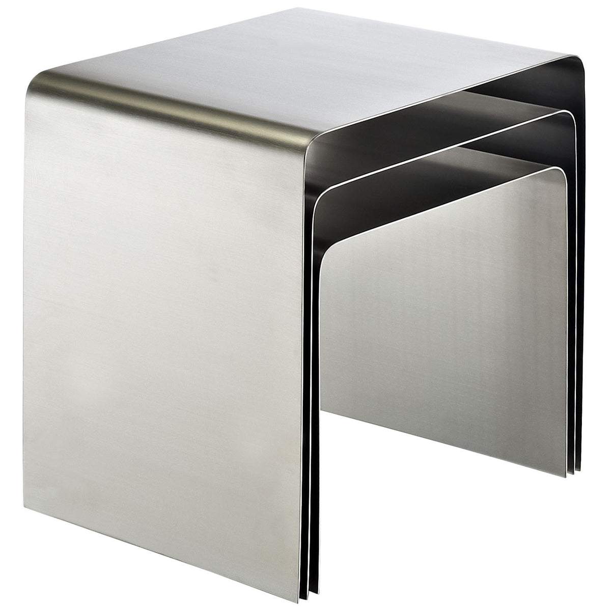 Room Nesting Table Silver