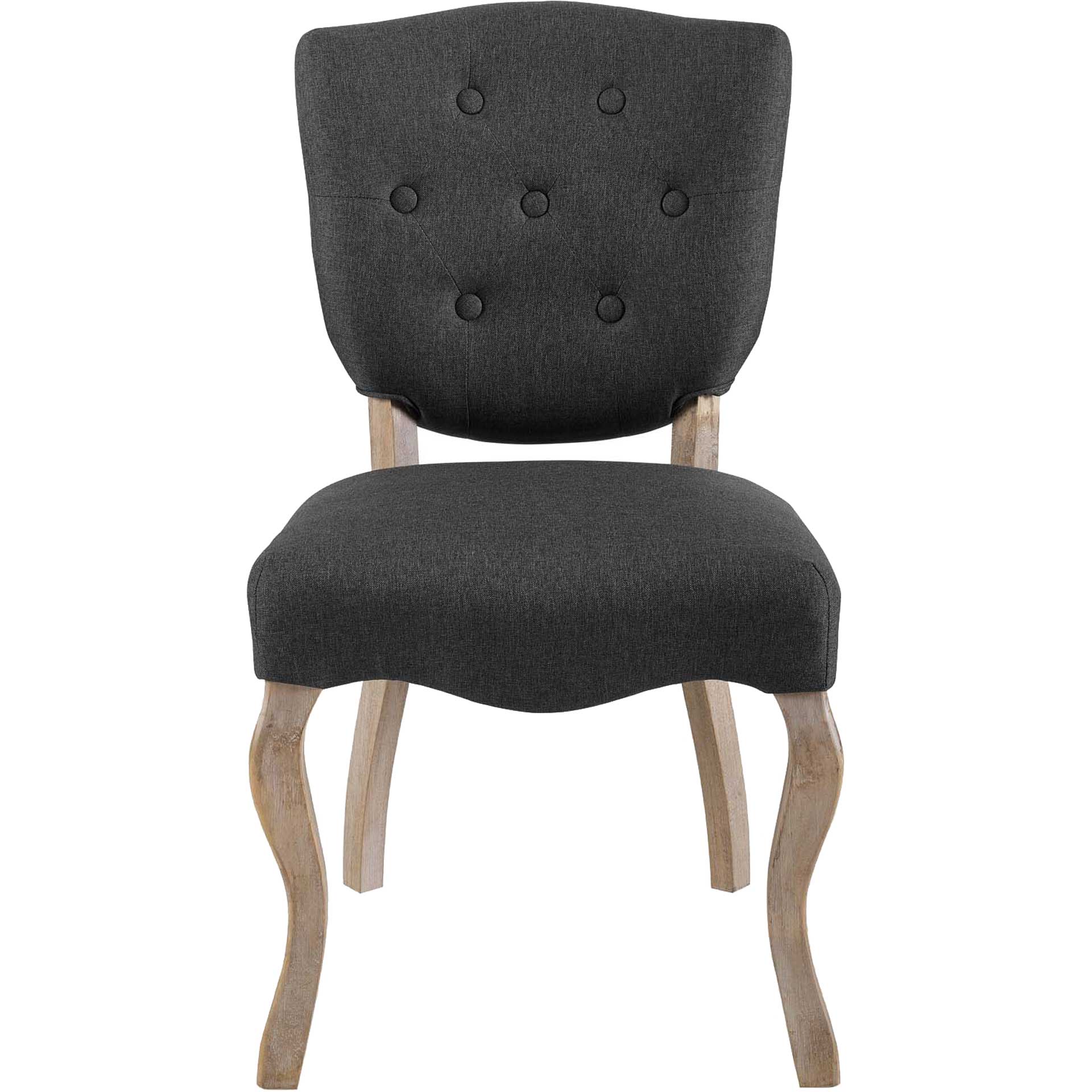 Angie Upholstered Dining Side Chair Gray