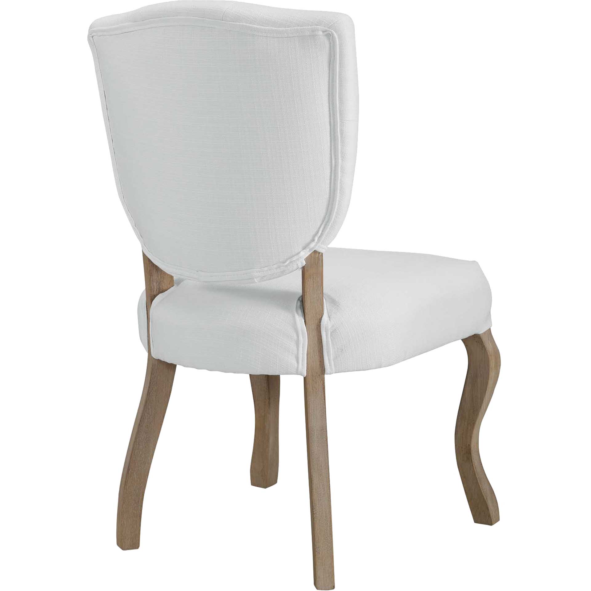 Angie Upholstered Dining Side Chair White