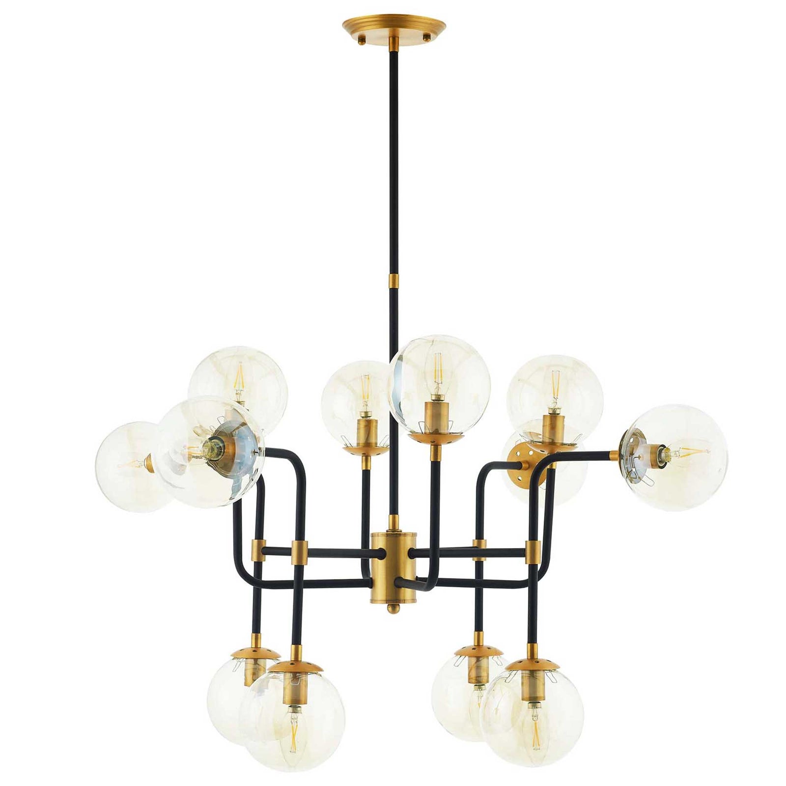 Ayden 12 Light Pendant Chandelier Gold