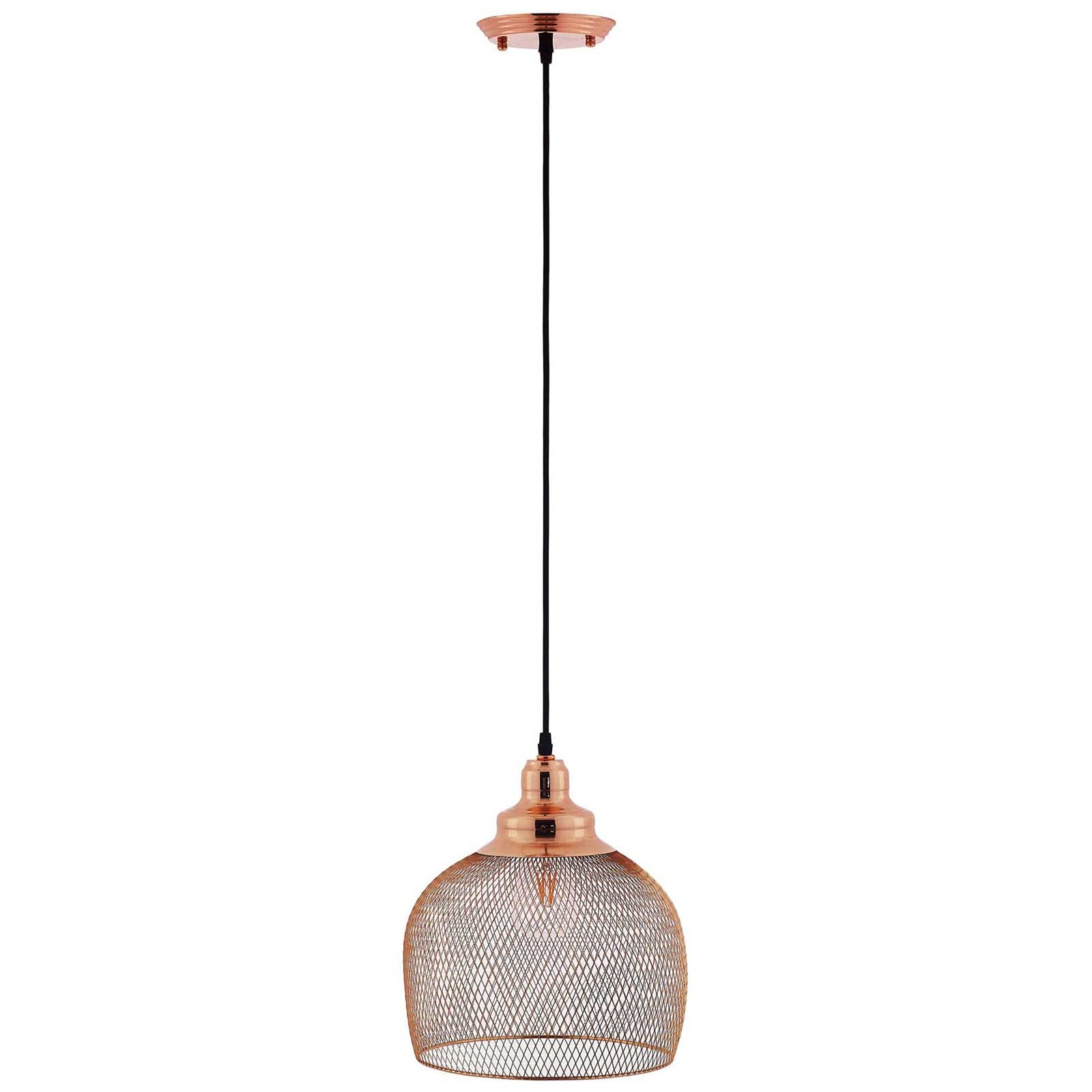 Gale Half-Sphere Pendant Light Rose Gold