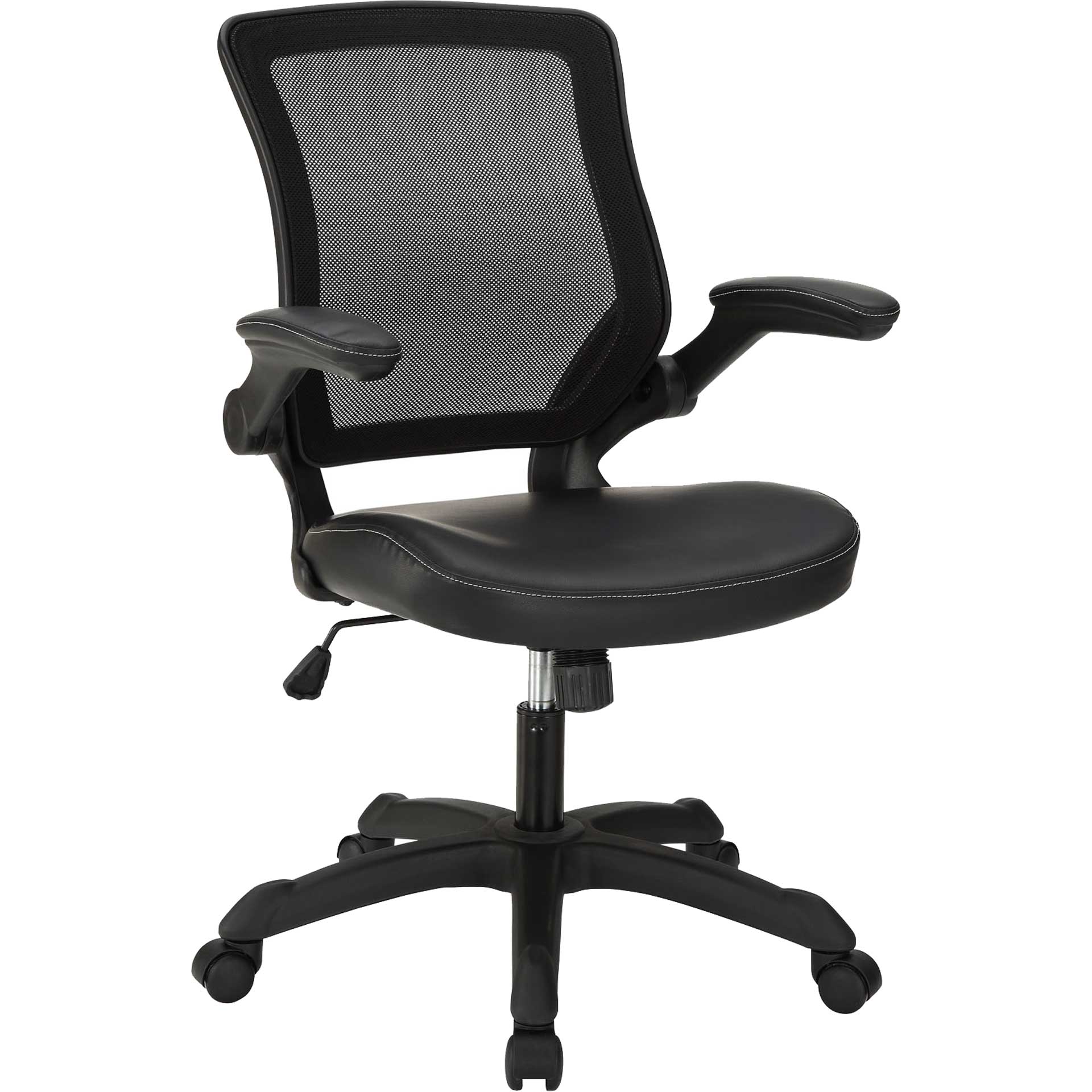 Vincent Vinyl Office Chair Black