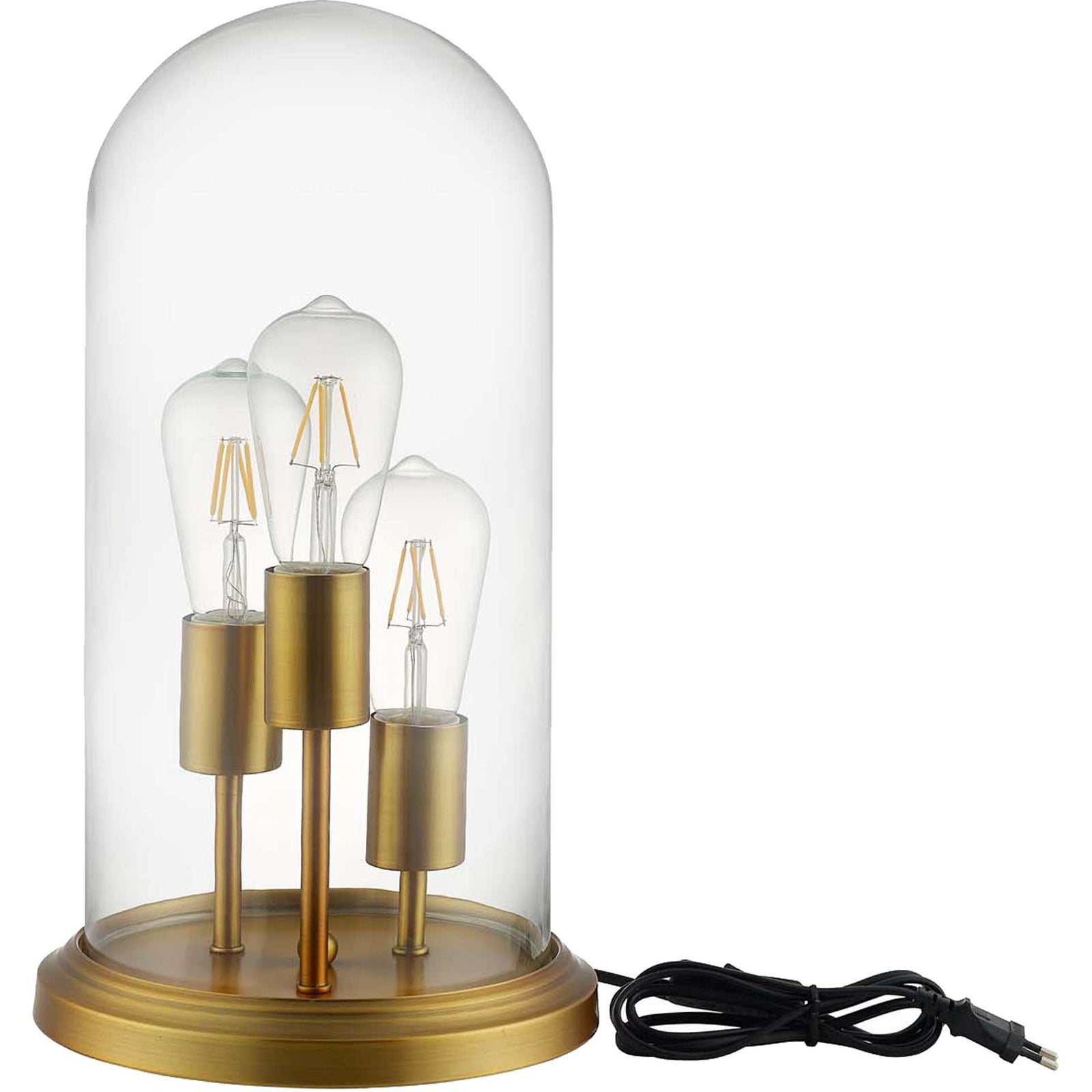 Alexis Cloche Table Lamp Brass Gold