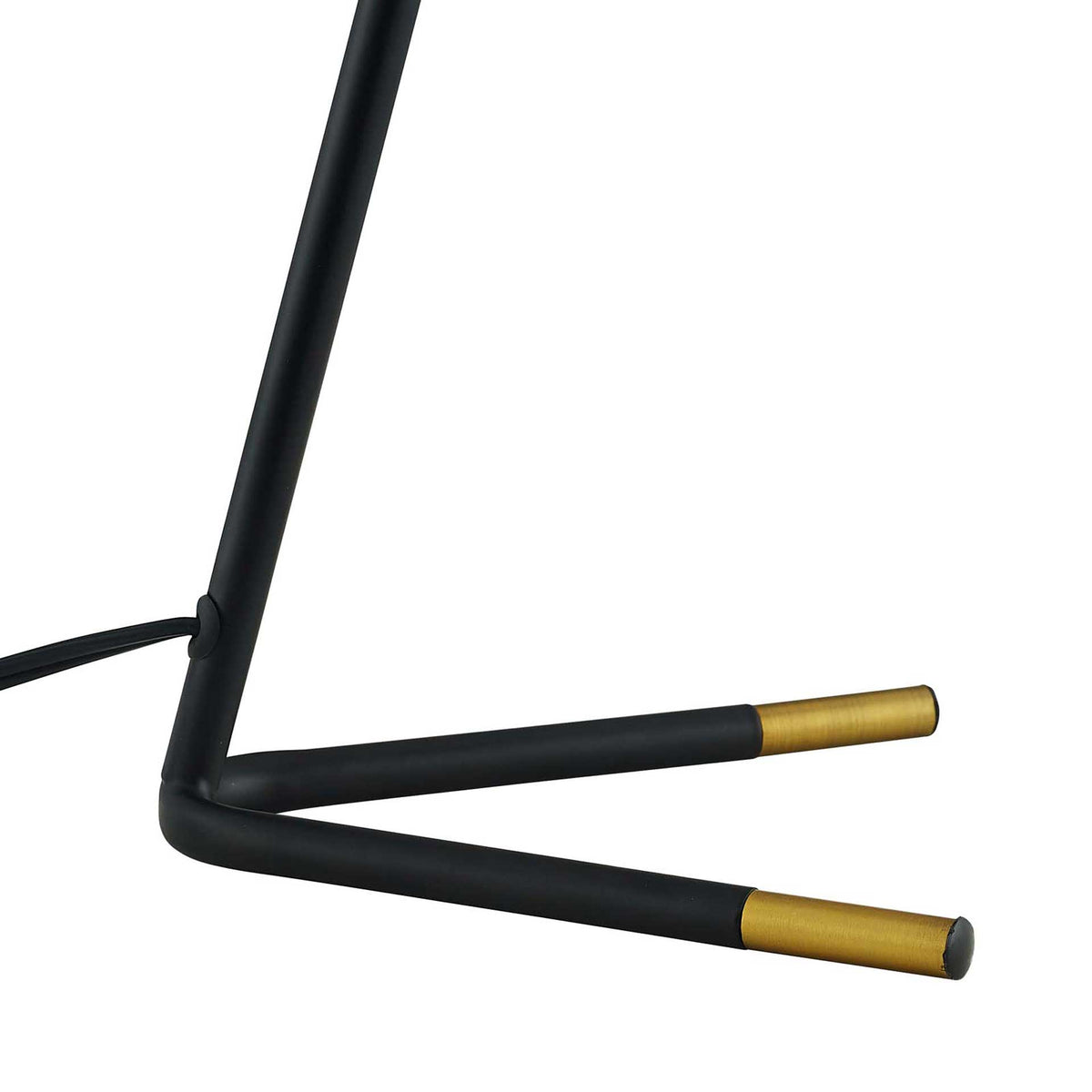 Delta Table Lamp Black