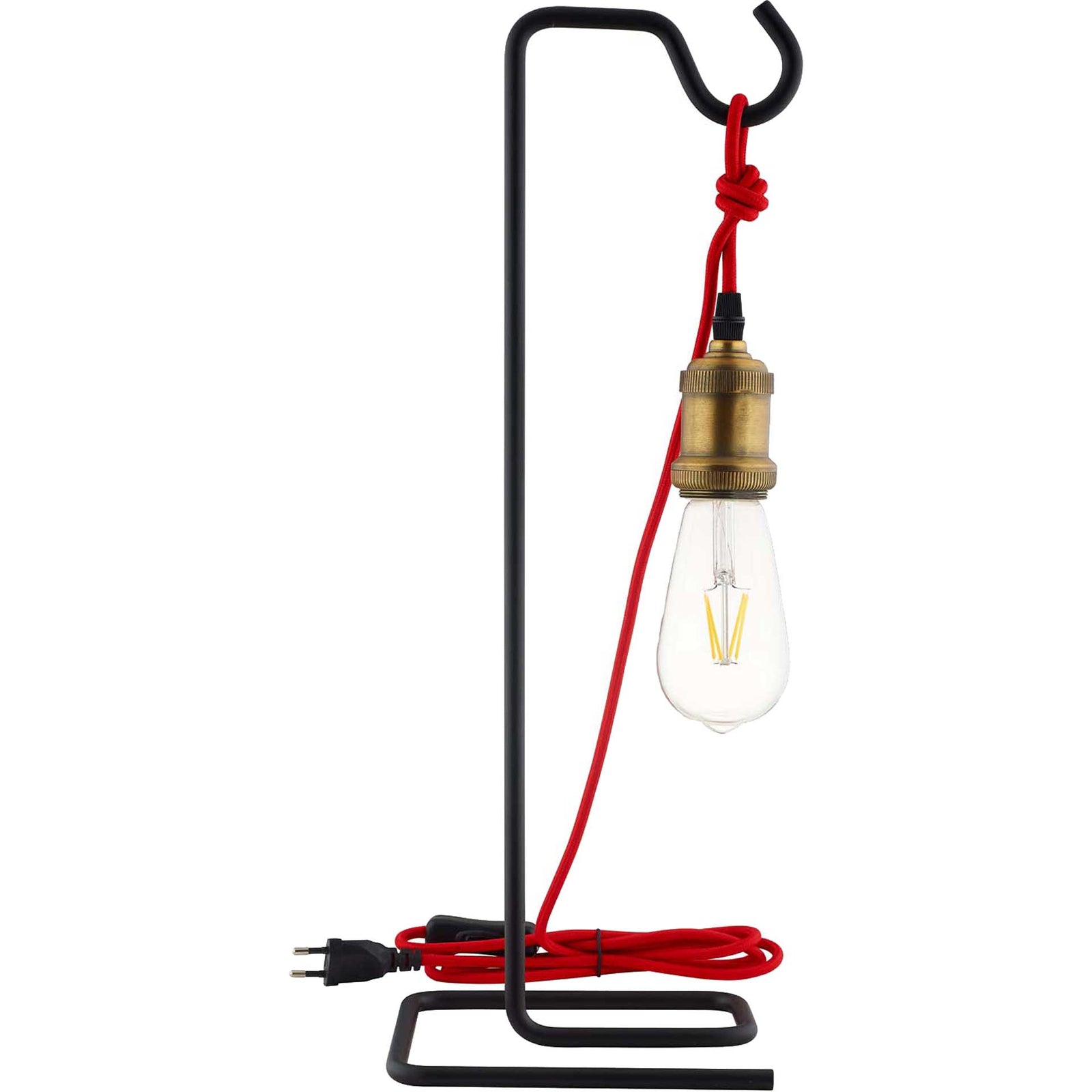 Signet Table Lamp Brass Gold/Black