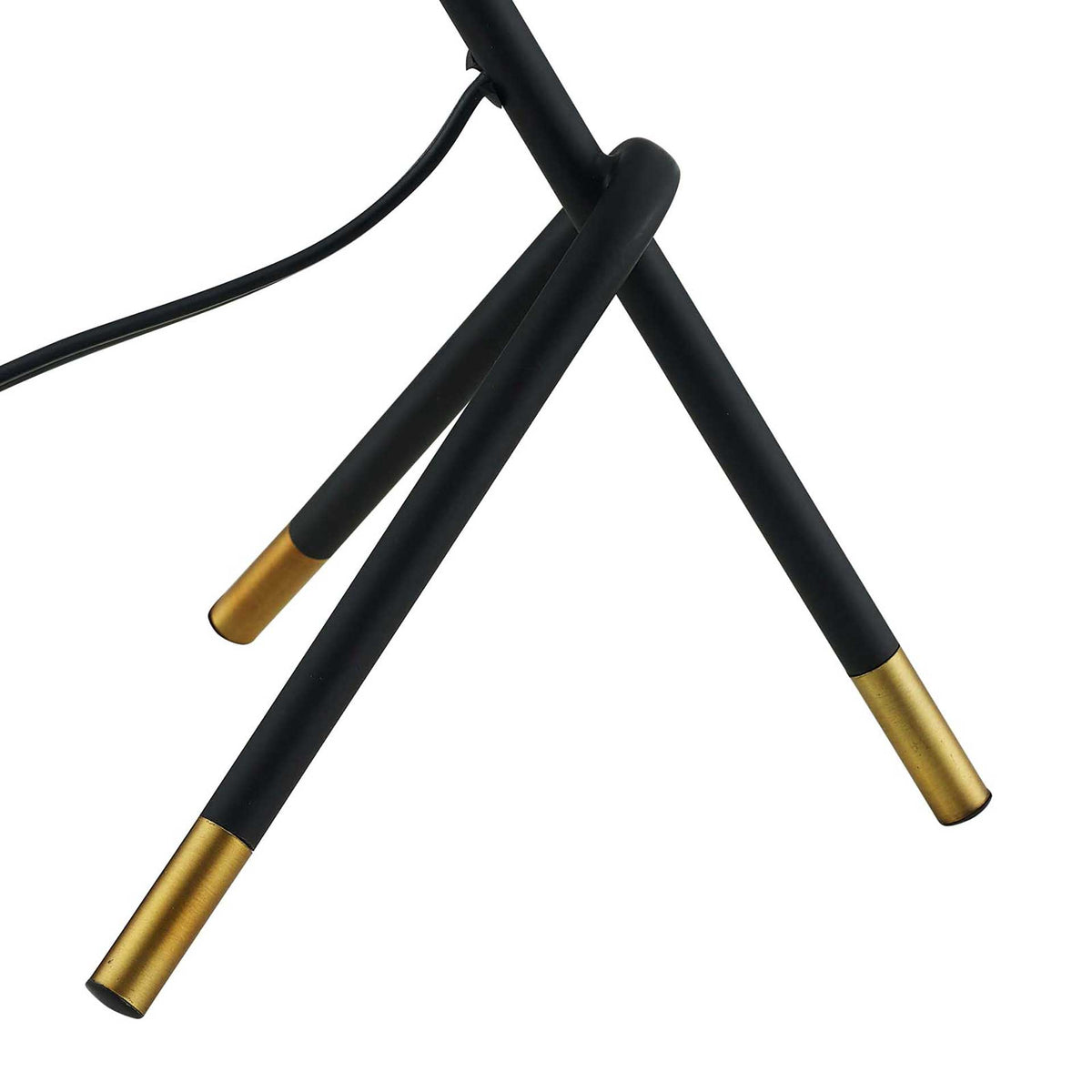 Abella Table Lamp Brass Gold/Black