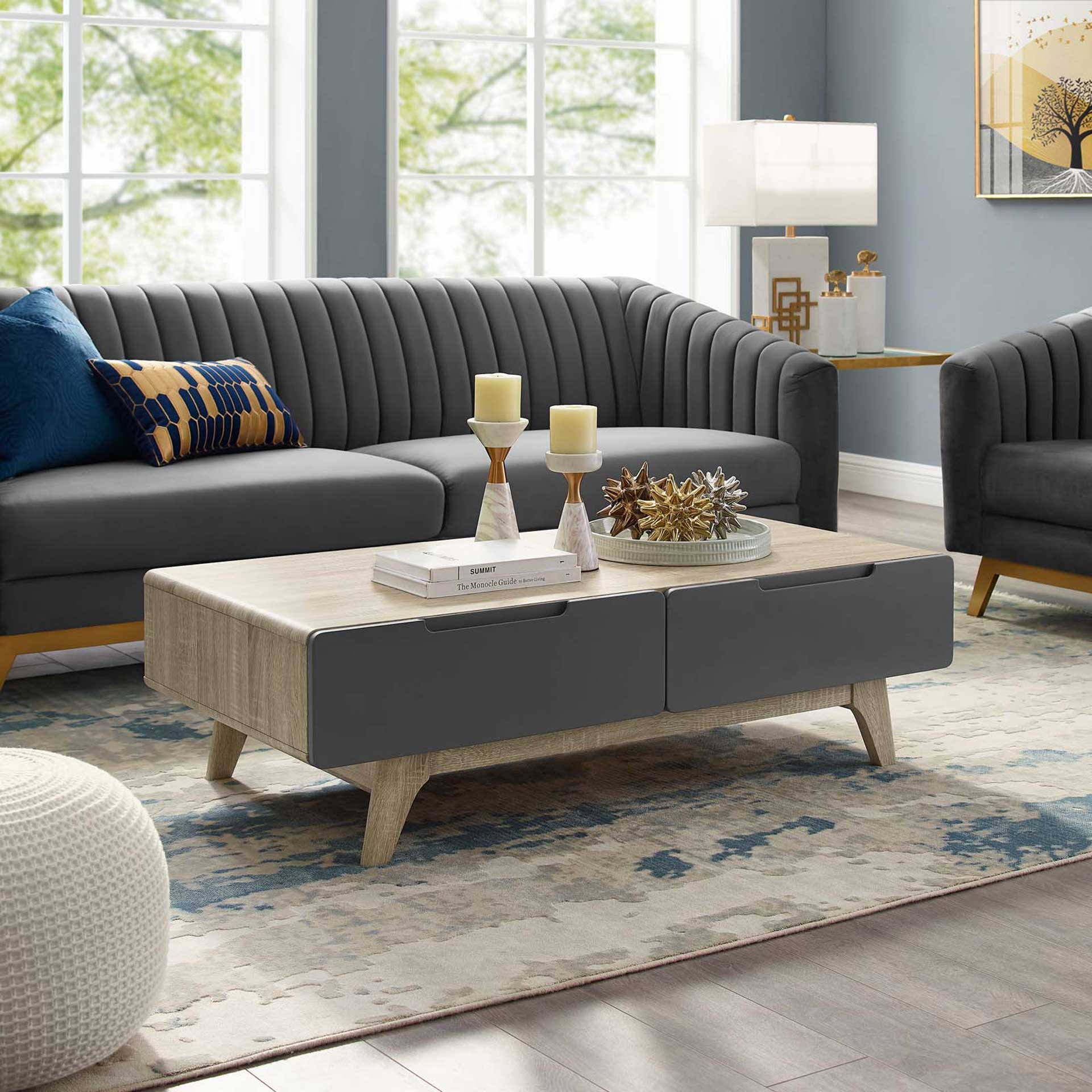 Orion Coffee Table Natural Gray