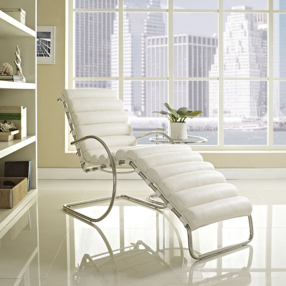 Rest Chaise White