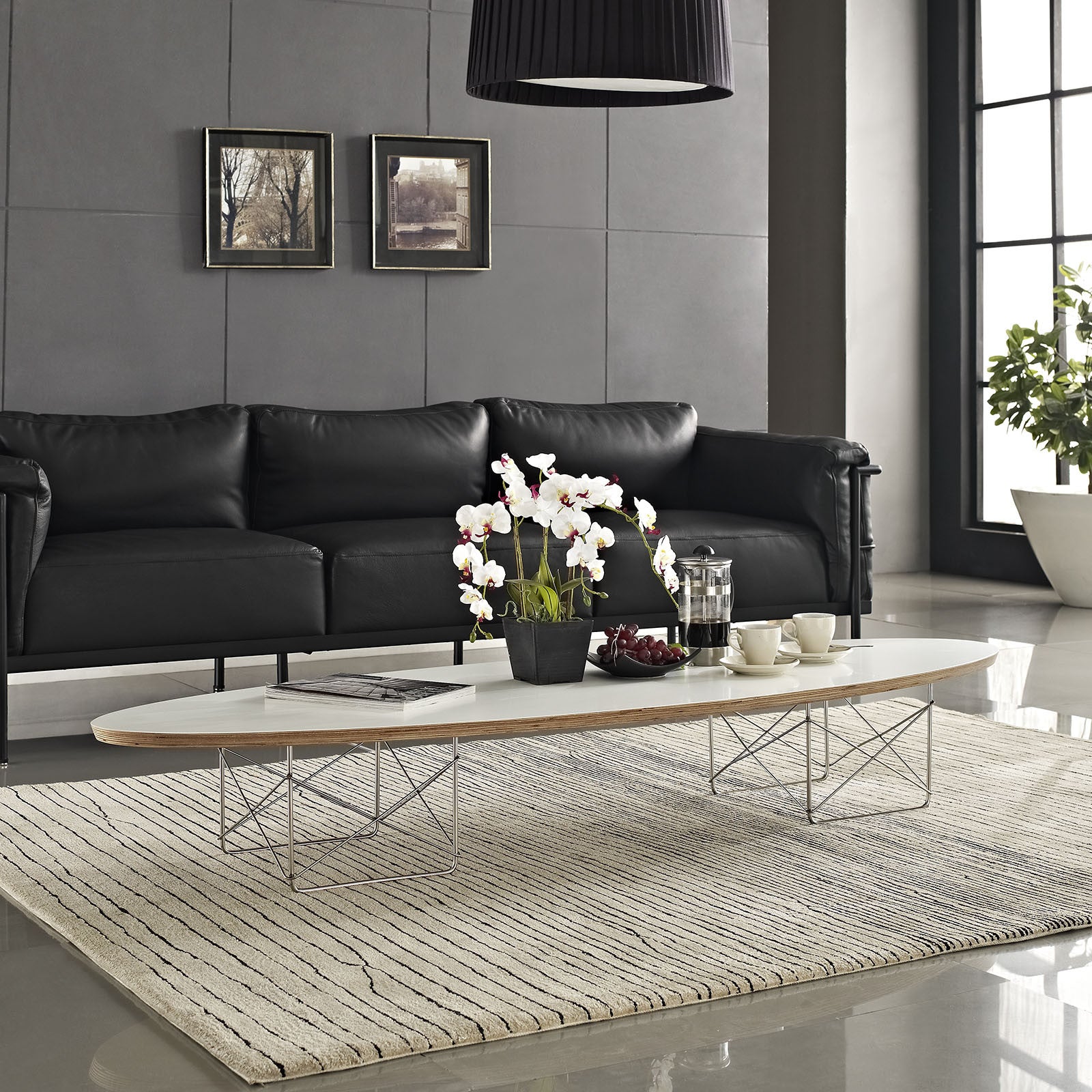 Surf Coffee Table White