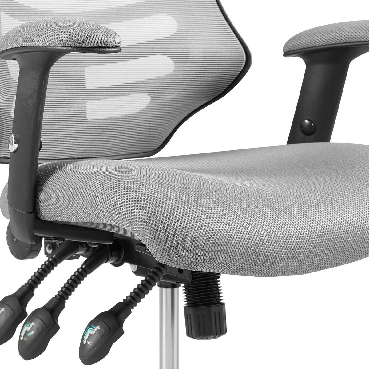 Christina Mesh Office Chair Gray