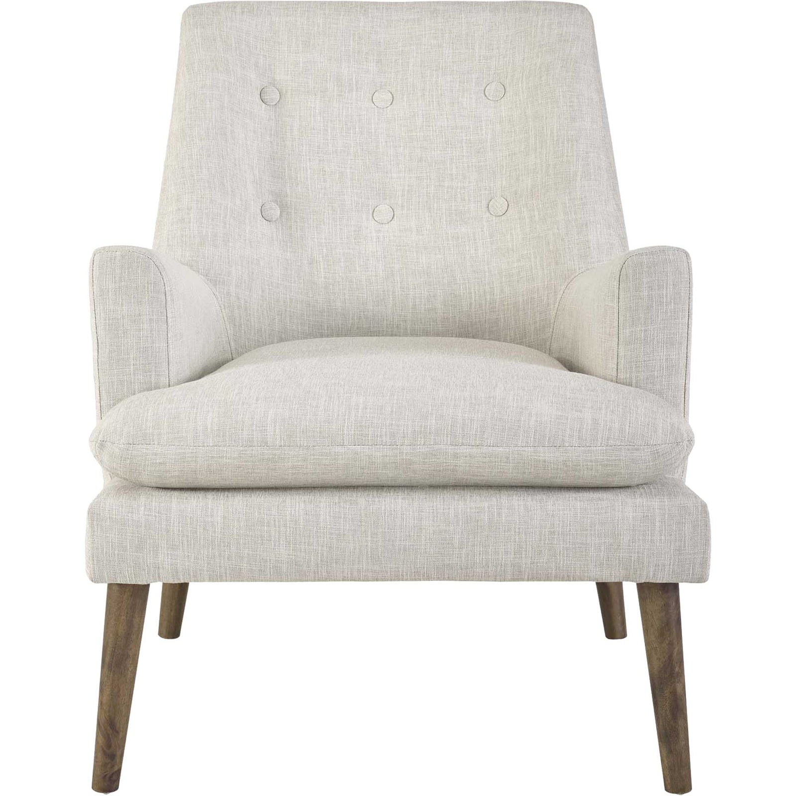 Lucas Upholstered Lounge Chair Beige