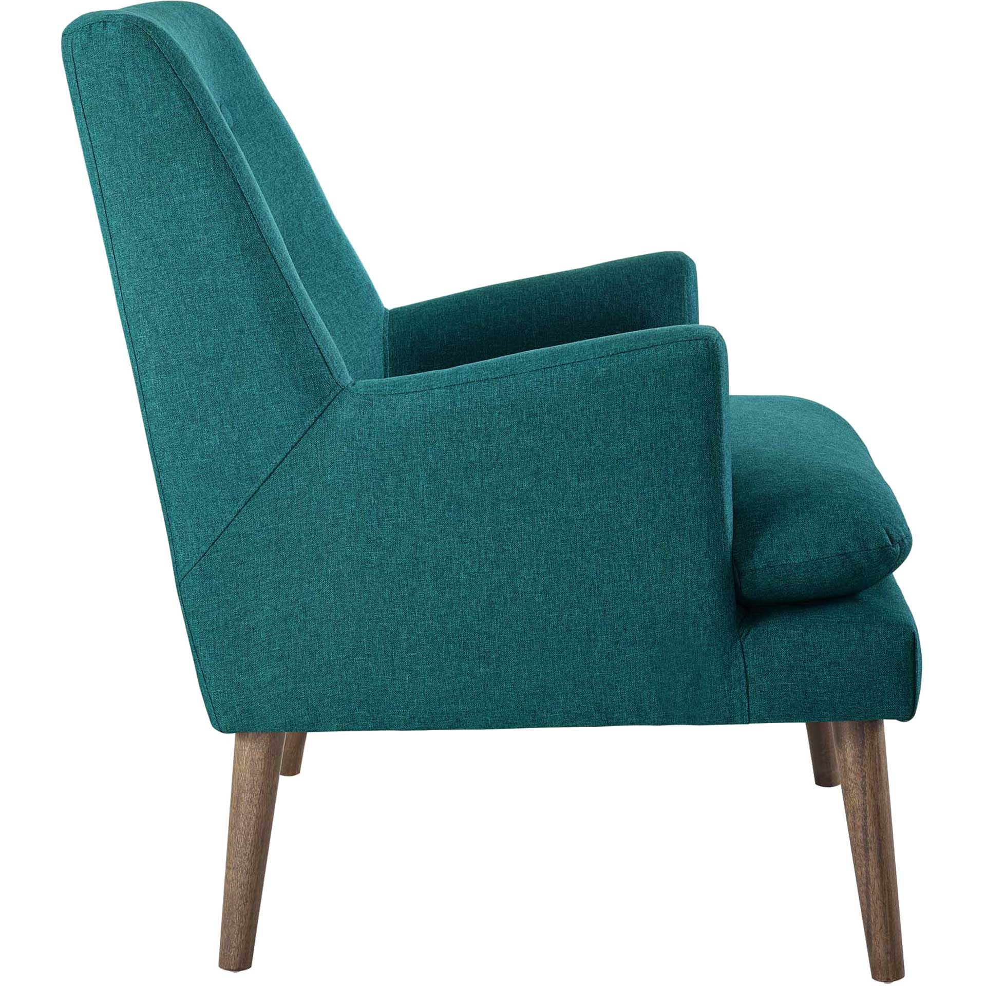 Lucas Upholstered Lounge Chair Teal