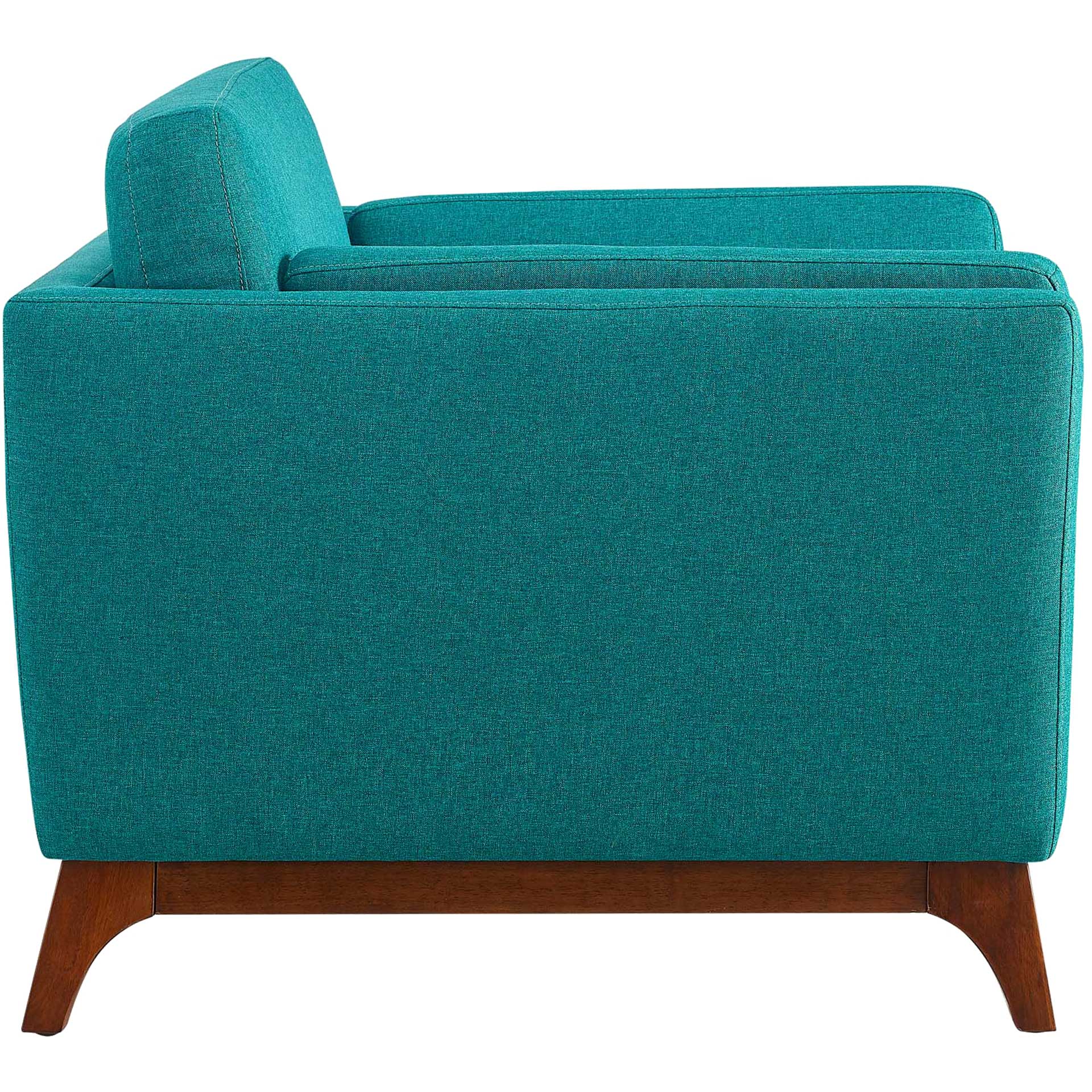 Casa Upholstered Fabric Armchair Teal
