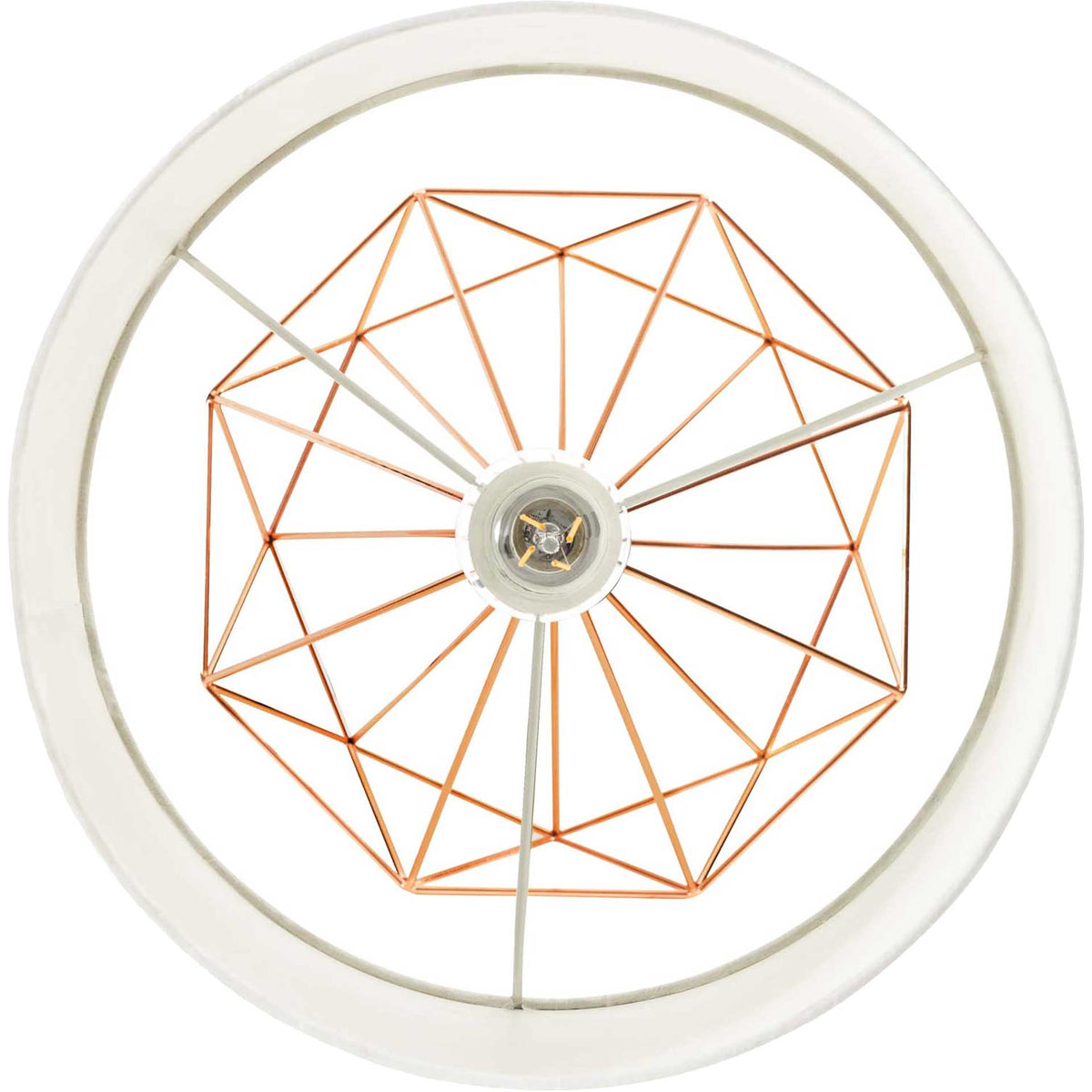 Peter Table Lamp Rose Gold