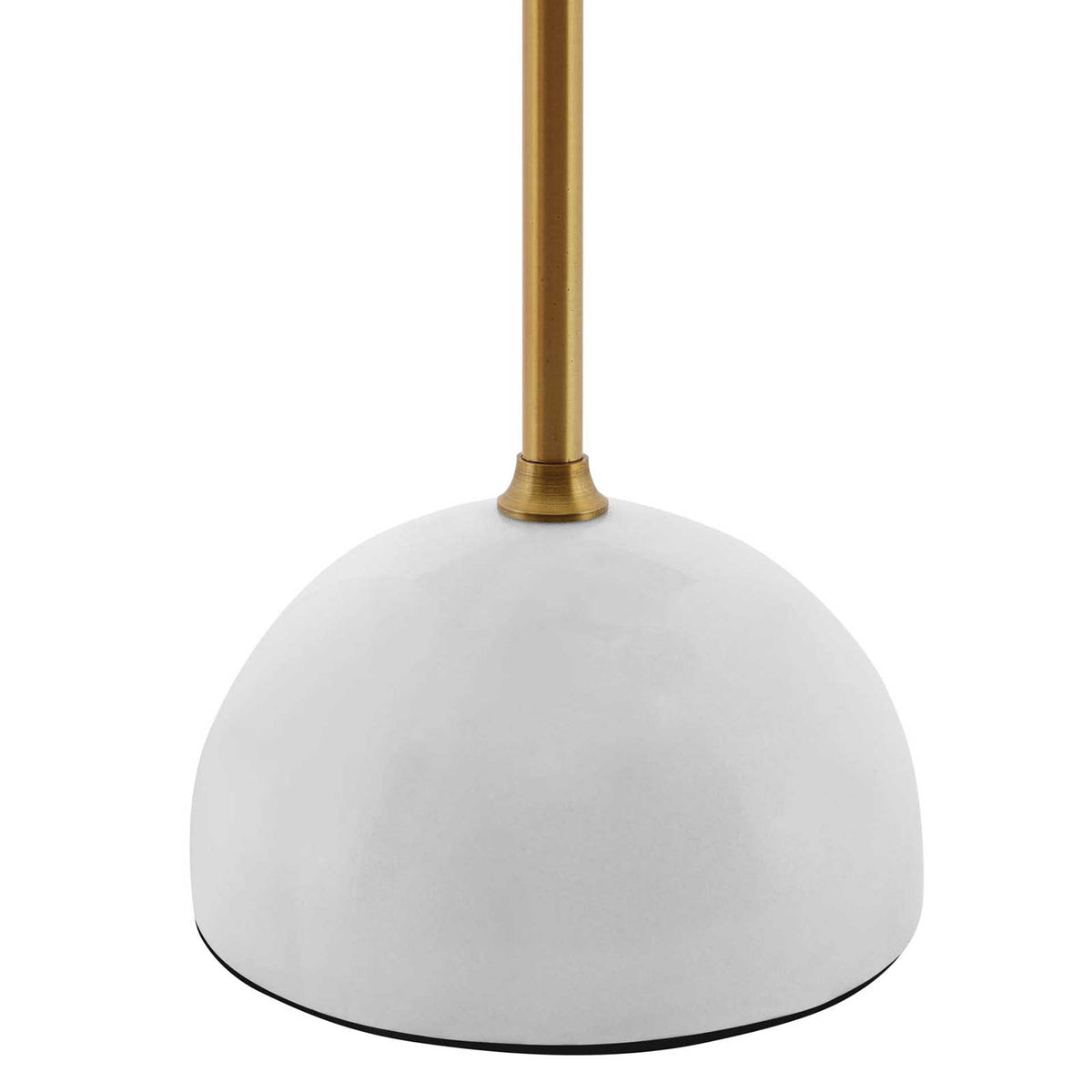 Carson Bronze and White Marble Table Lamp Bronze/White